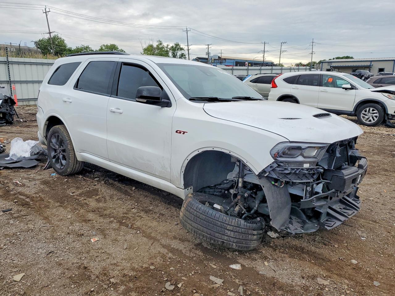 2026 Dodge Durango Gt White vin: 1C4RDJDG2TC155547