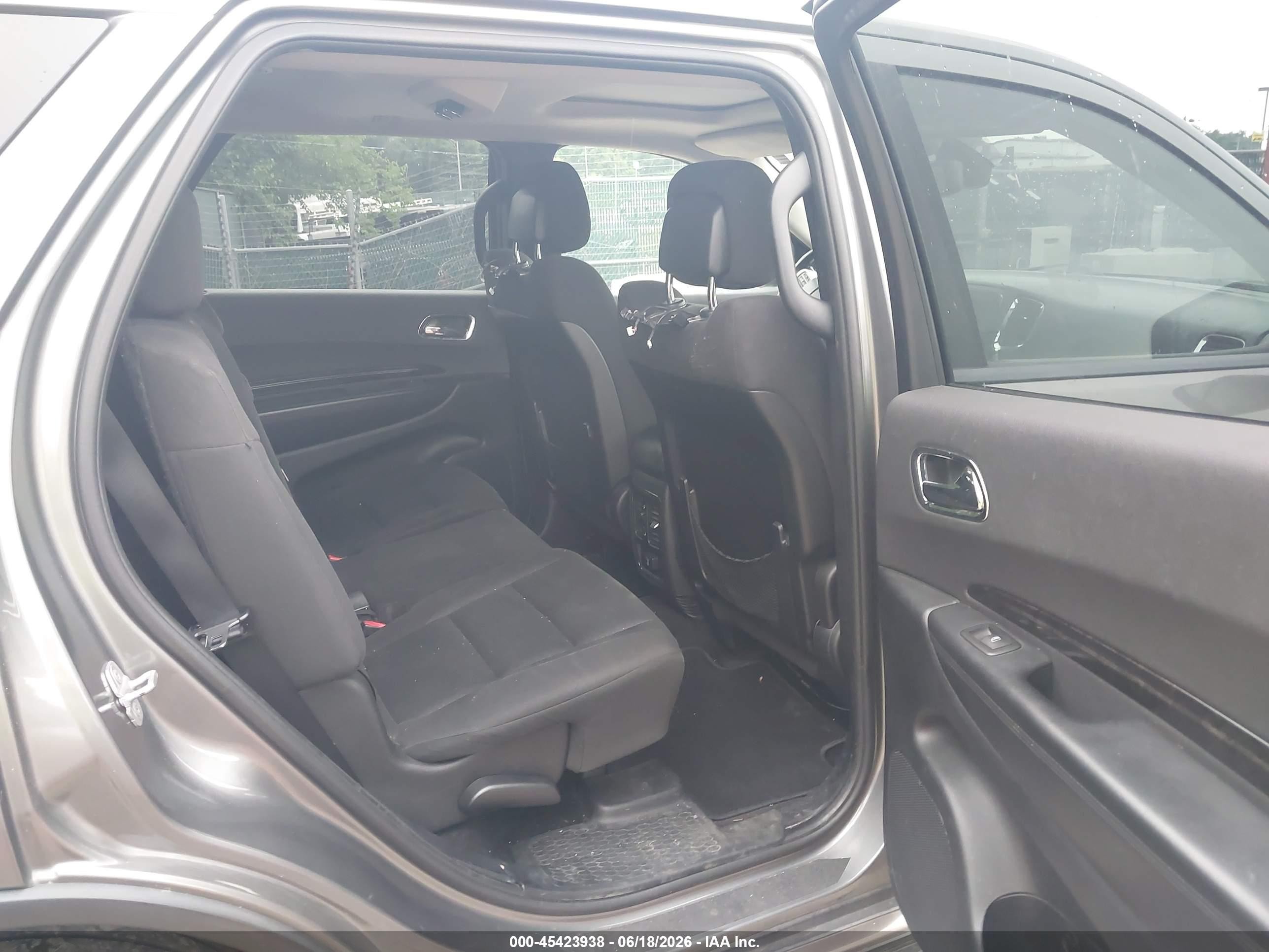 2012 Dodge Durango Crew Gray vin: 1C4RDJDG3CC107748