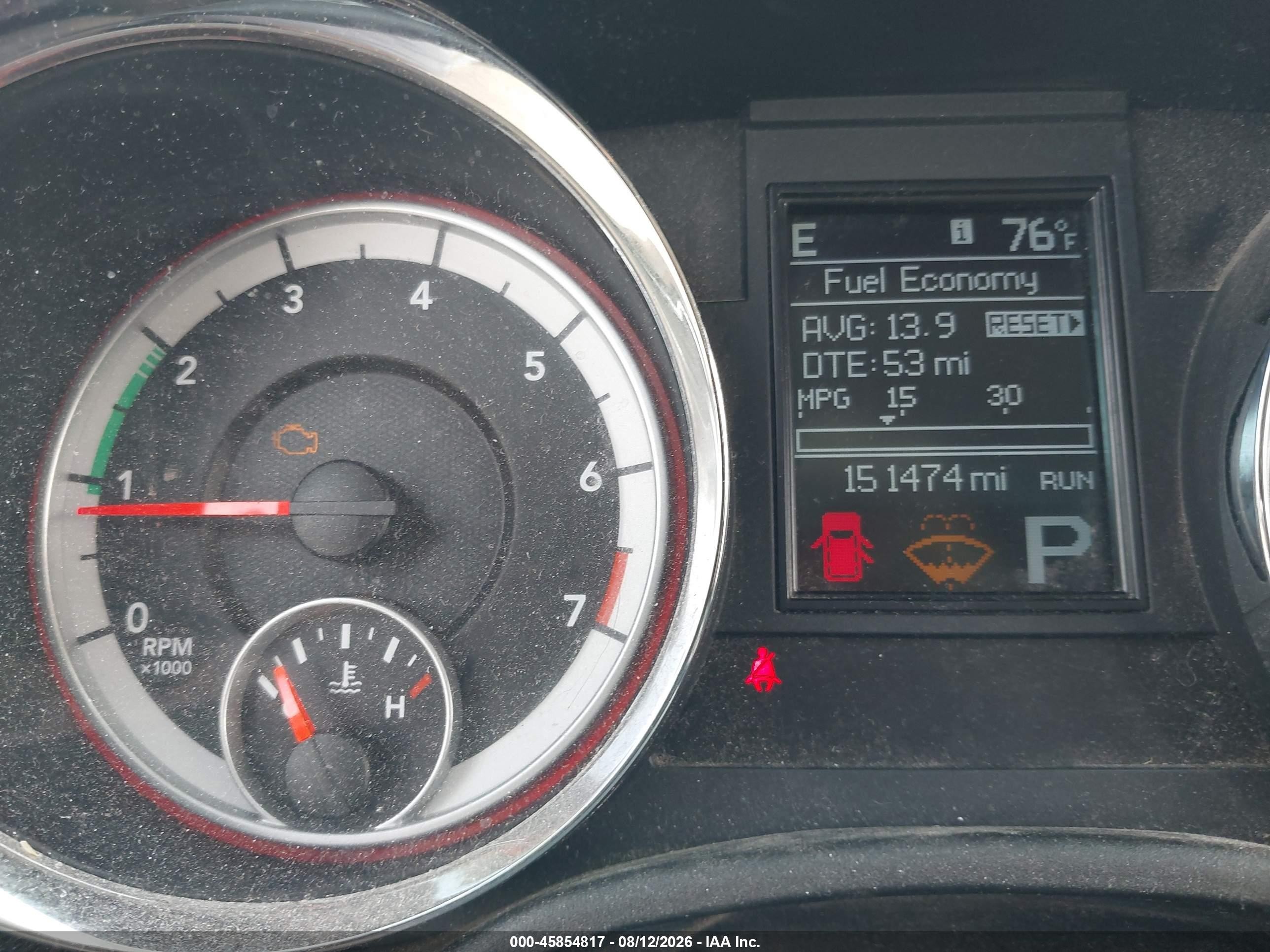 2012 Dodge Durango Crew Белый vin: 1C4RDJDG3CC187942
