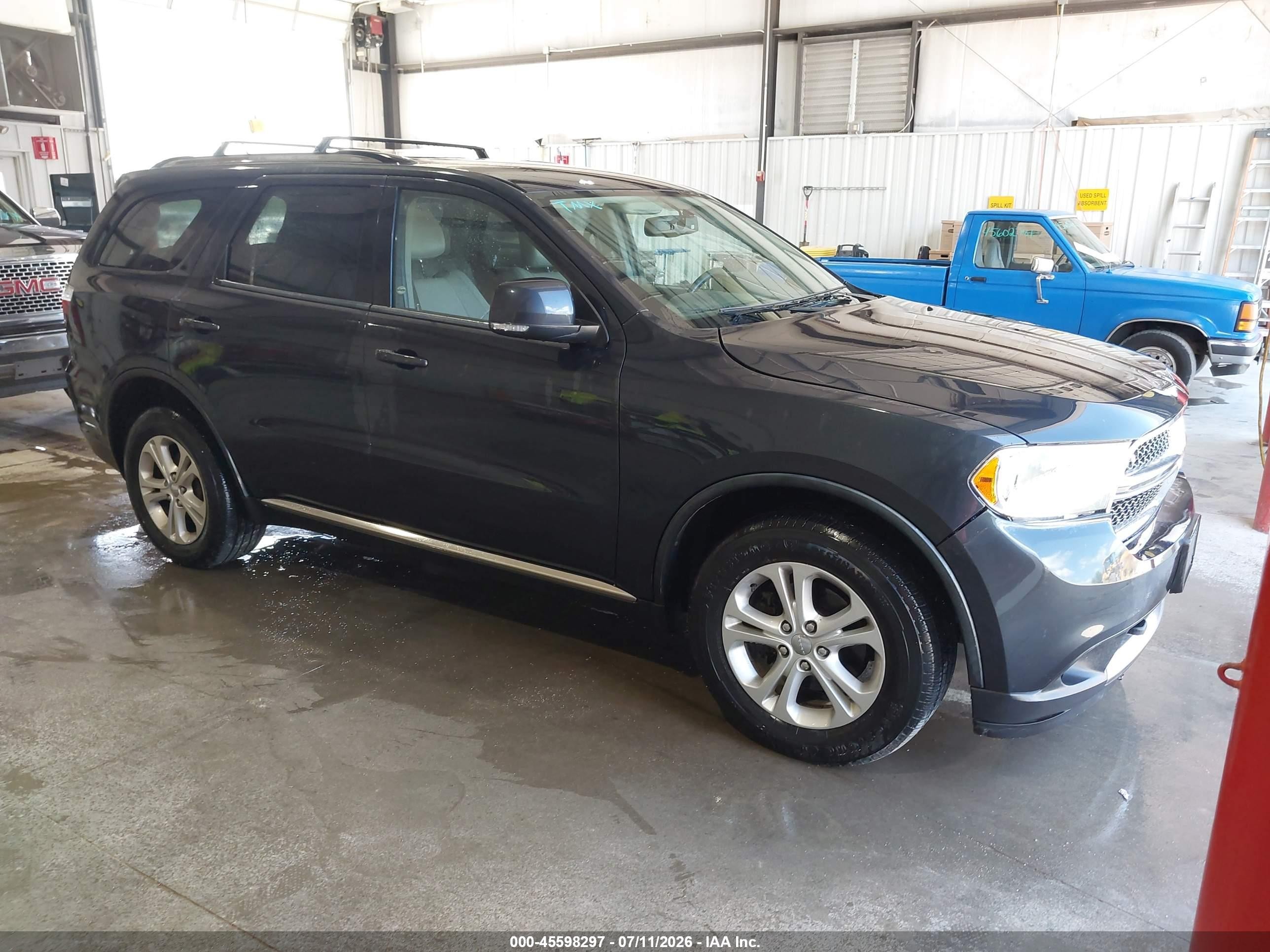 2012 Dodge Durango Crew Черный vin: 1C4RDJDG3CC240168