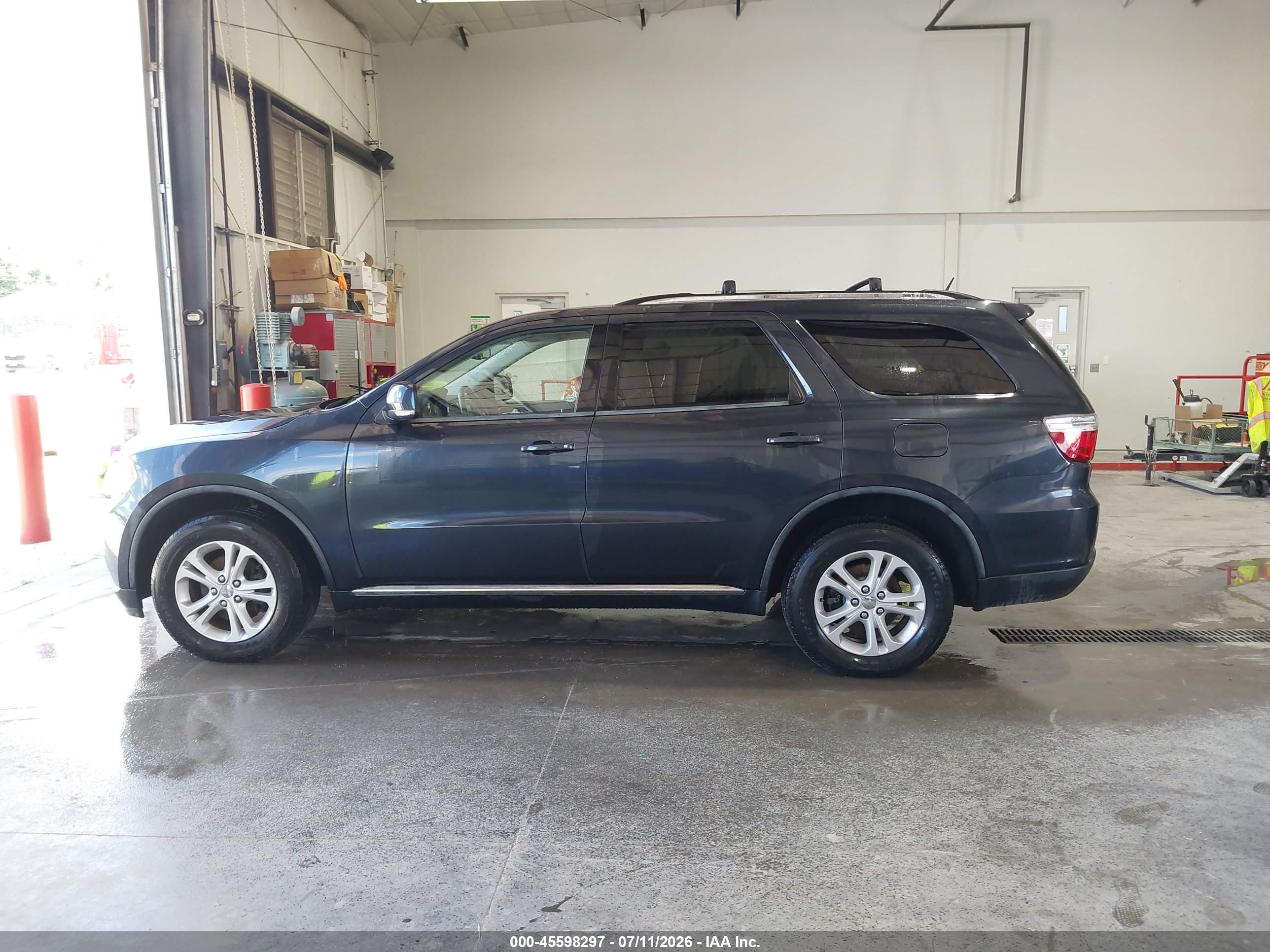 2012 Dodge Durango Crew Black vin: 1C4RDJDG3CC240168