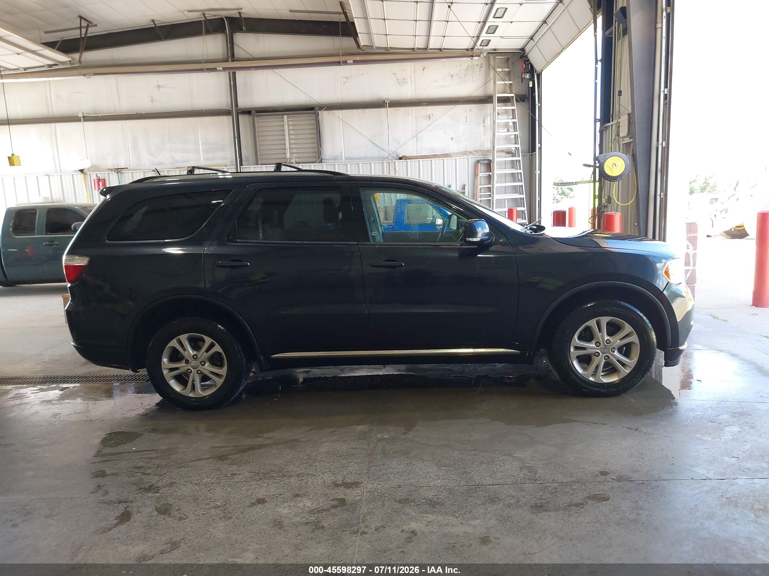 2012 Dodge Durango Crew Black vin: 1C4RDJDG3CC240168