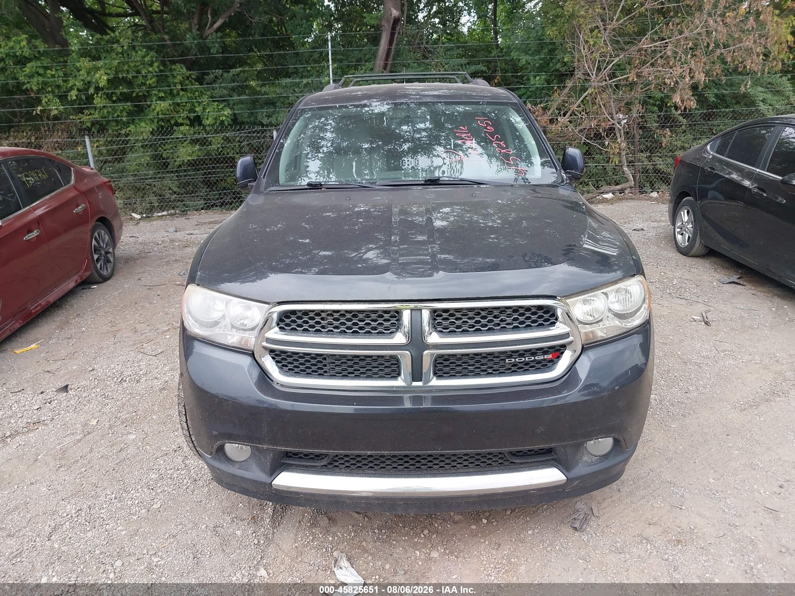 2013 Dodge Durango Crew Gray vin: 1C4RDJDG3DC597030