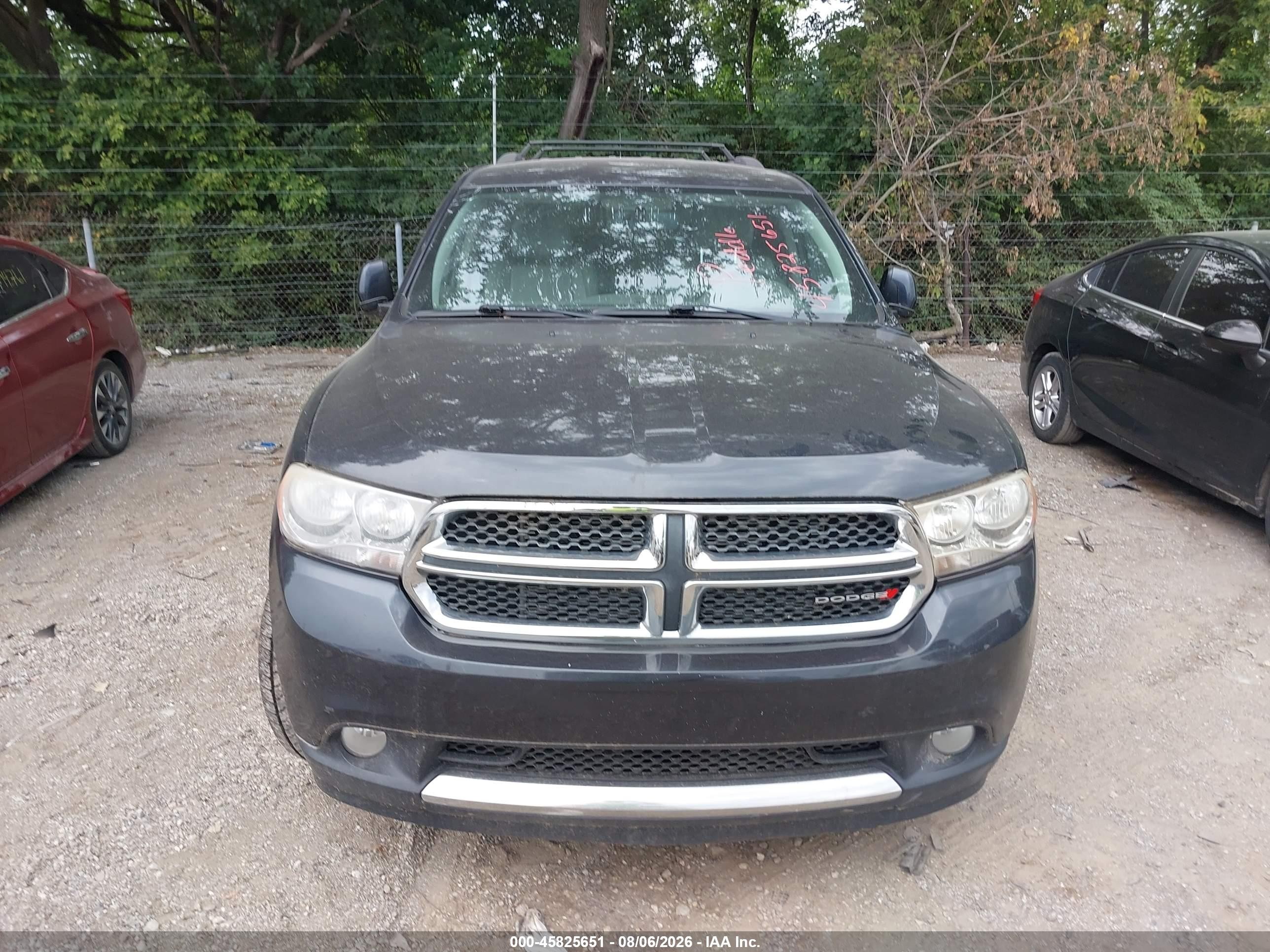 2013 Dodge Durango Crew Gray vin: 1C4RDJDG3DC597030