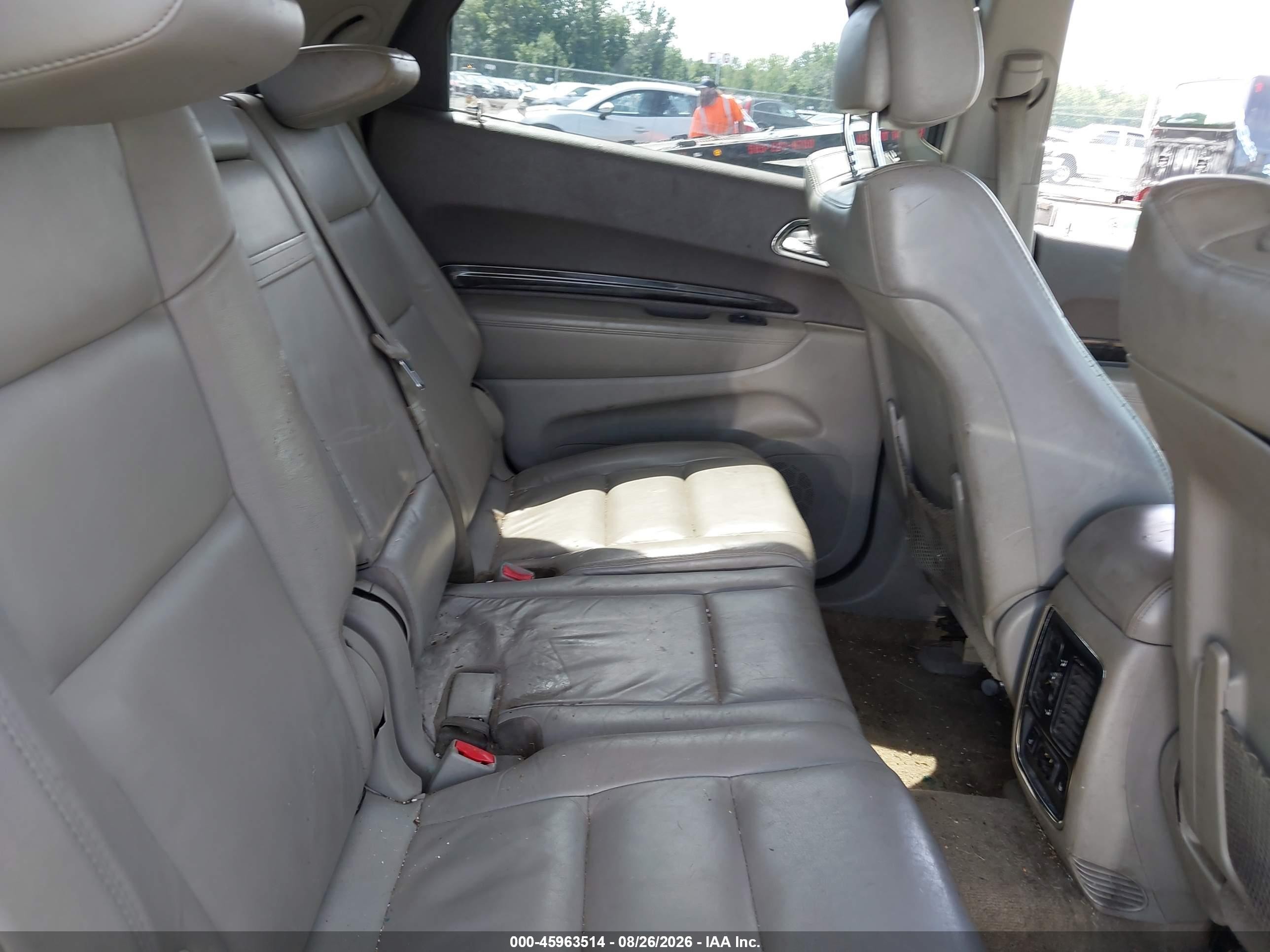 2013 Dodge Durango Crew Черный vin: 1C4RDJDG3DC601366