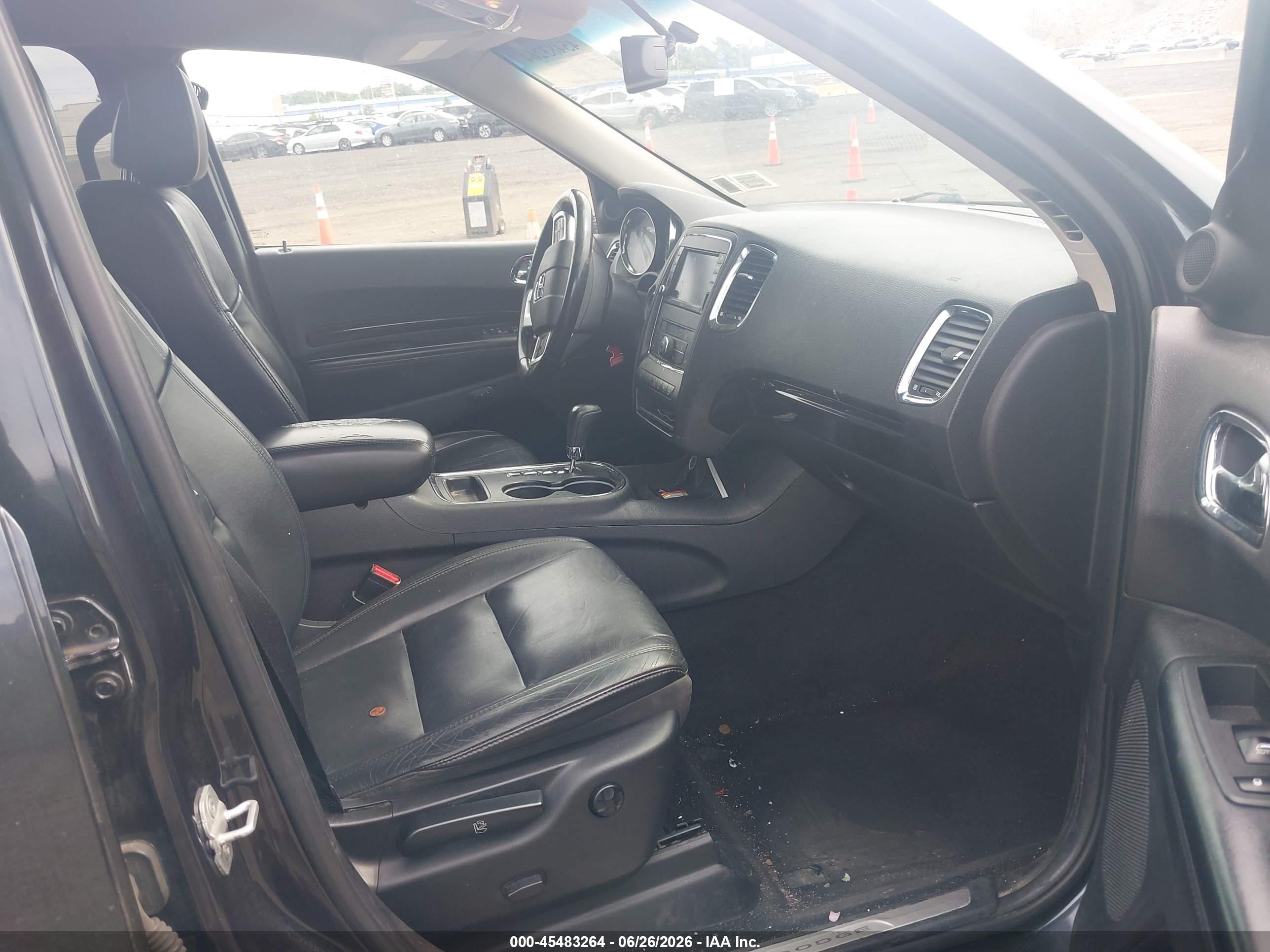 2013 Dodge Durango Crew Gray vin: 1C4RDJDG3DC617583