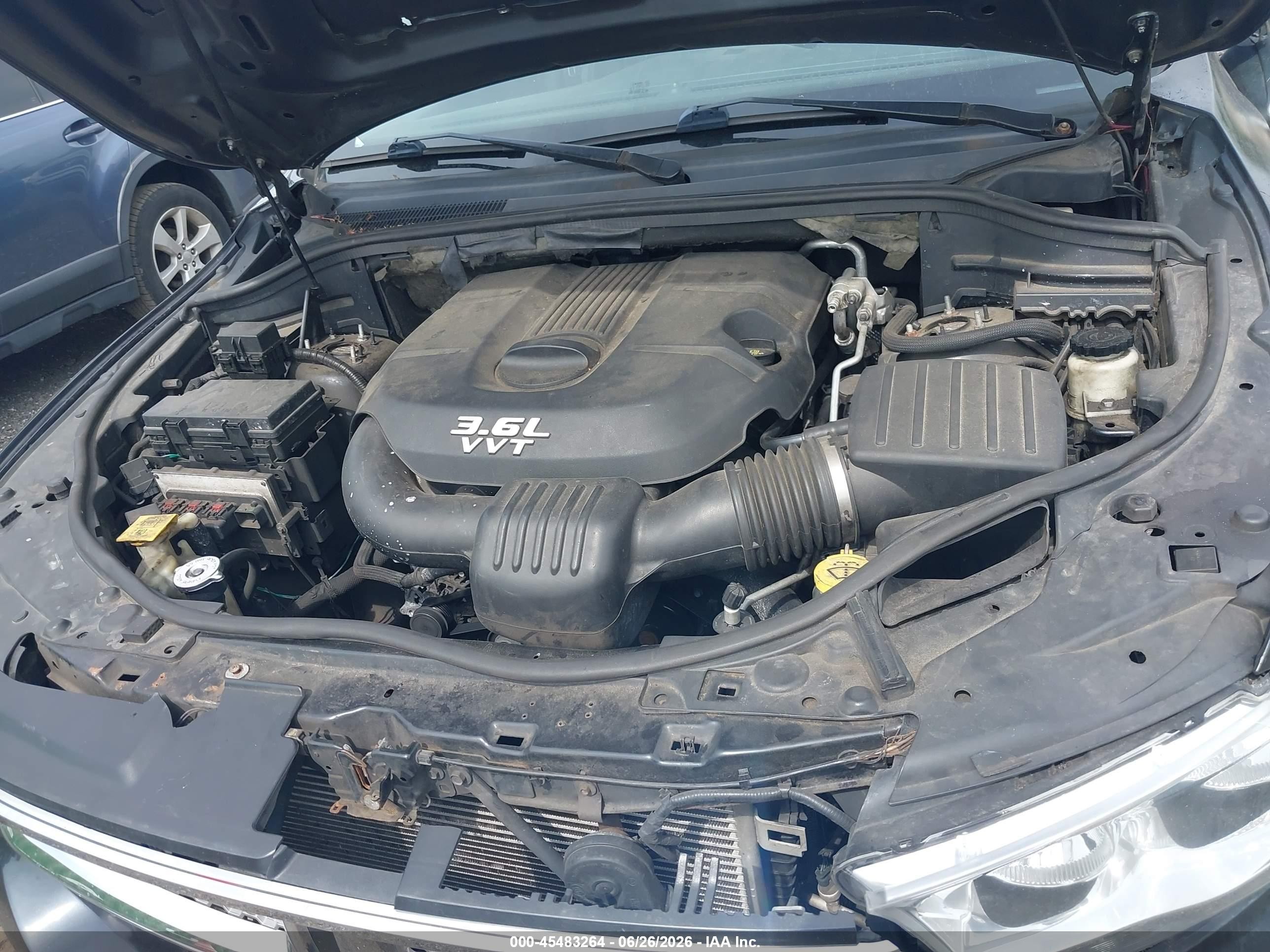 2013 Dodge Durango Crew Gray vin: 1C4RDJDG3DC617583