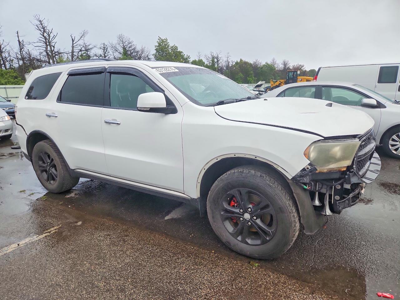 2013 Dodge Durango Crew Белый vin: 1C4RDJDG3DC672843