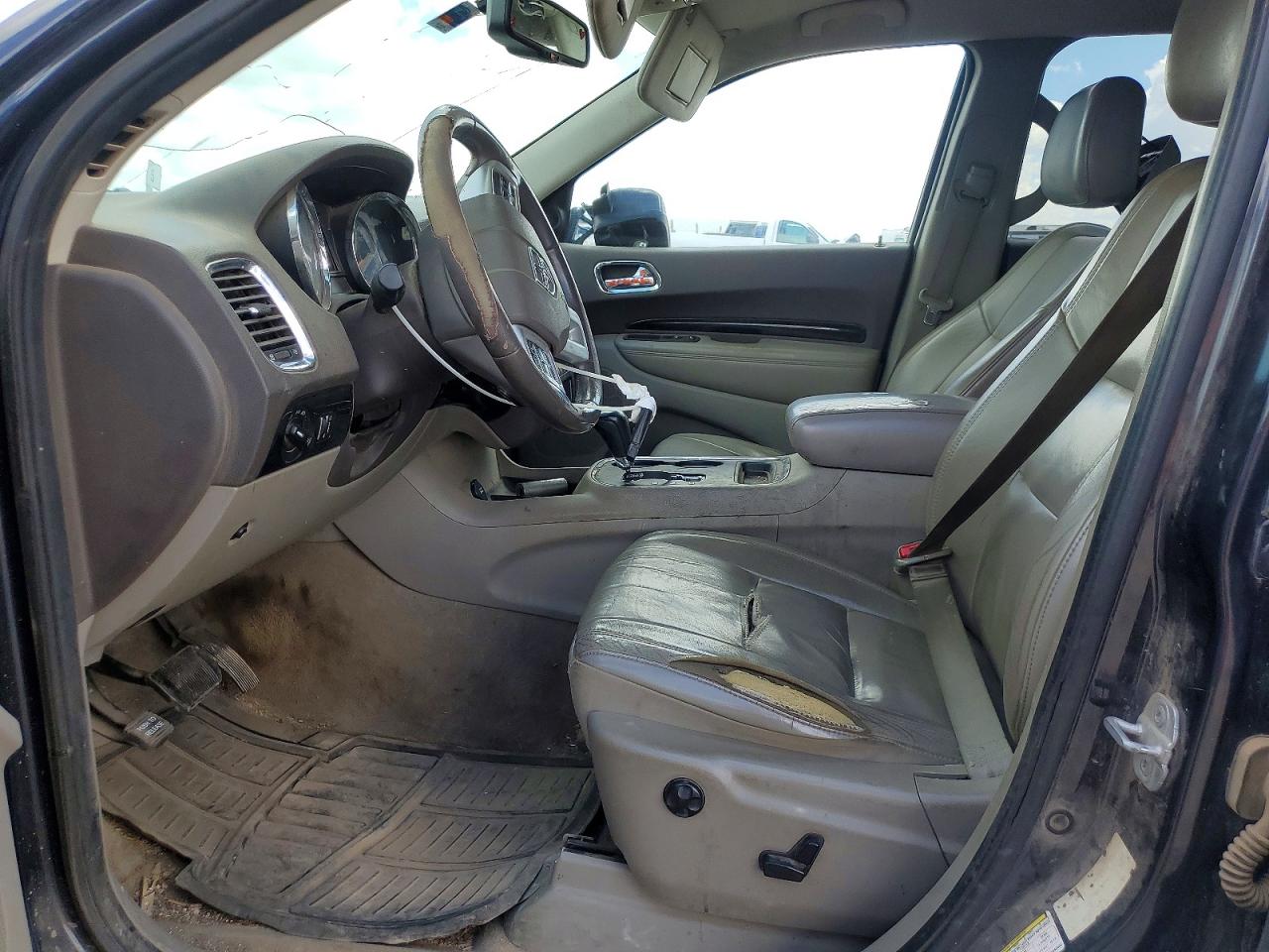 2013 Dodge Durango Crew Gray vin: 1C4RDJDG3DC686502