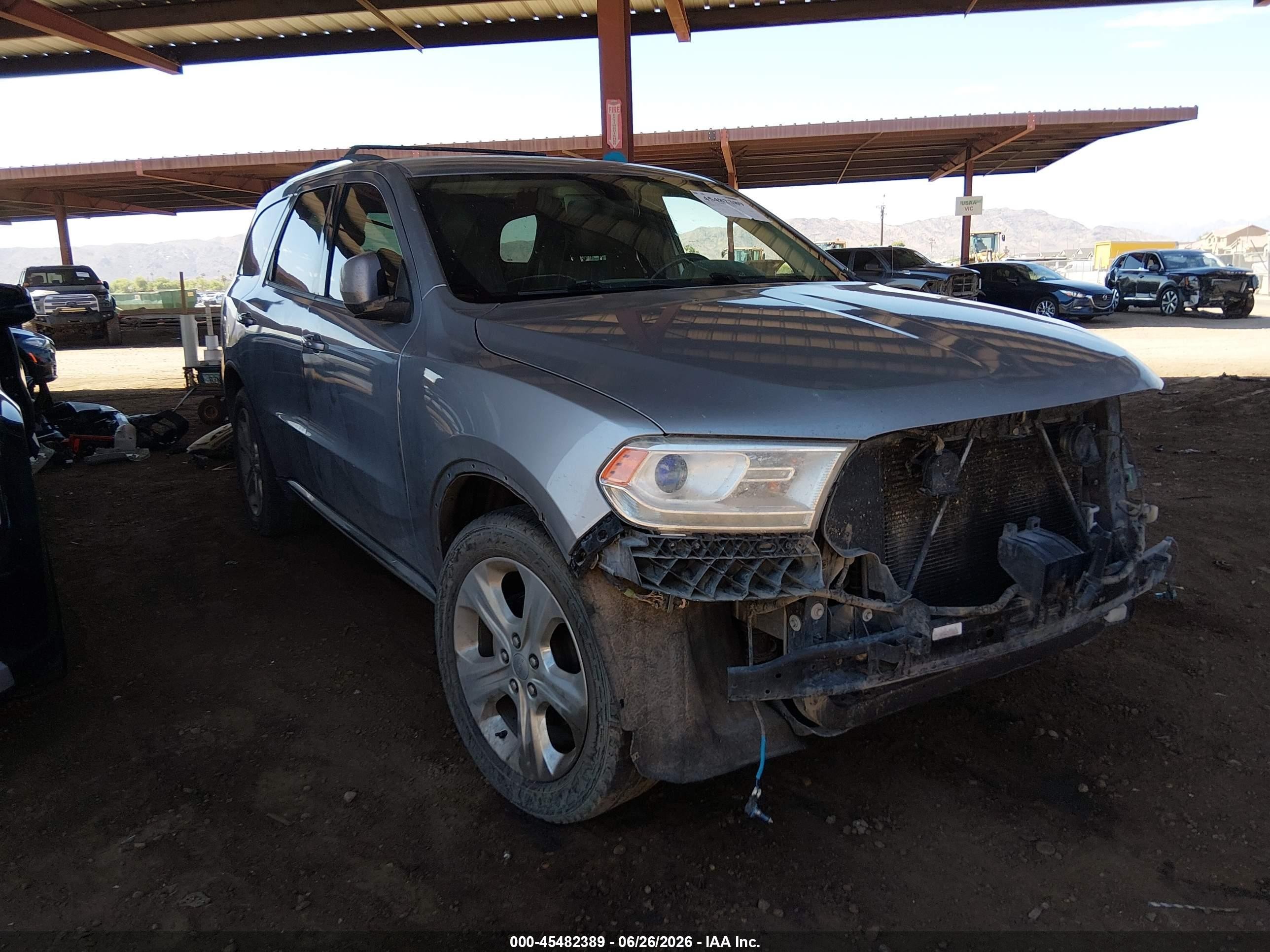 2014 Dodge Durango Limited Серебряный vin: 1C4RDJDG3EC286828
