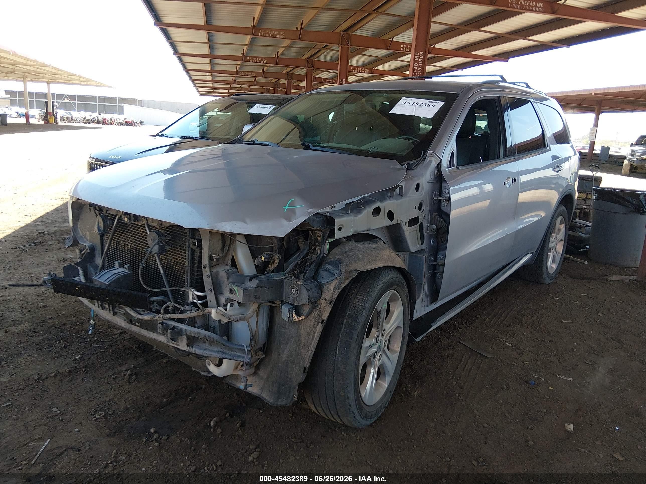 2014 Dodge Durango Limited Серебряный vin: 1C4RDJDG3EC286828