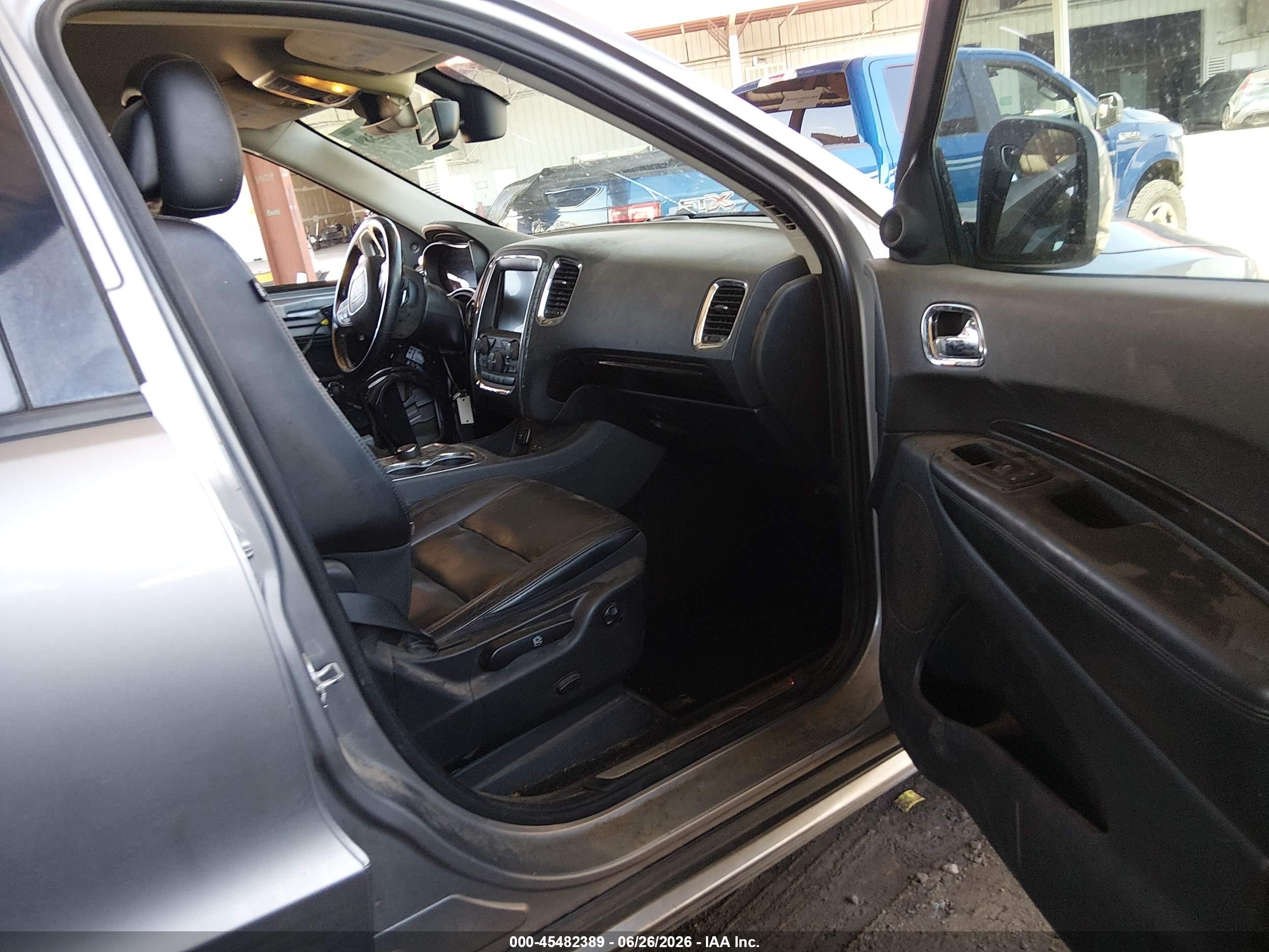 2014 Dodge Durango Limited Серебряный vin: 1C4RDJDG3EC286828