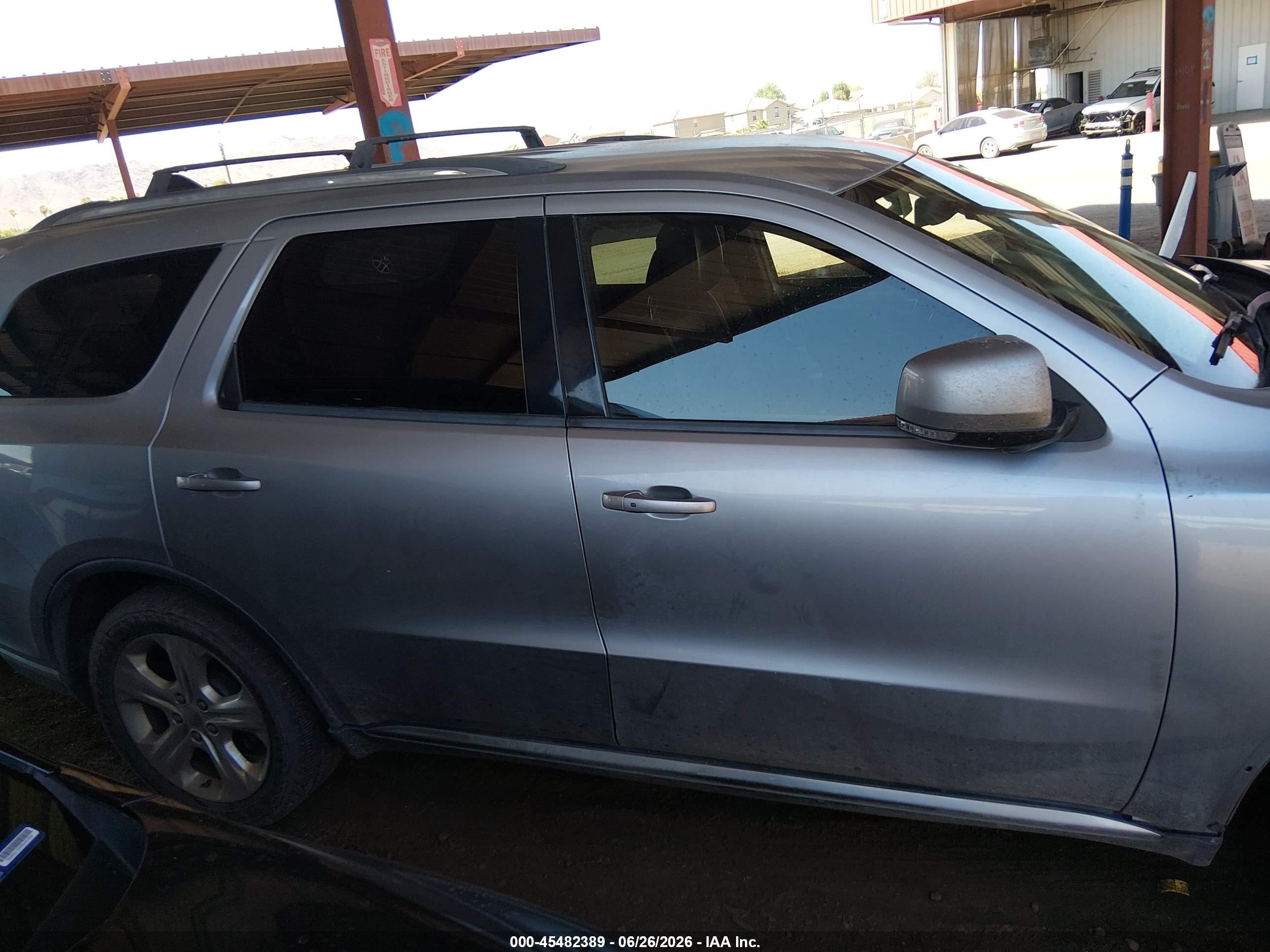 2014 Dodge Durango Limited Серебряный vin: 1C4RDJDG3EC286828