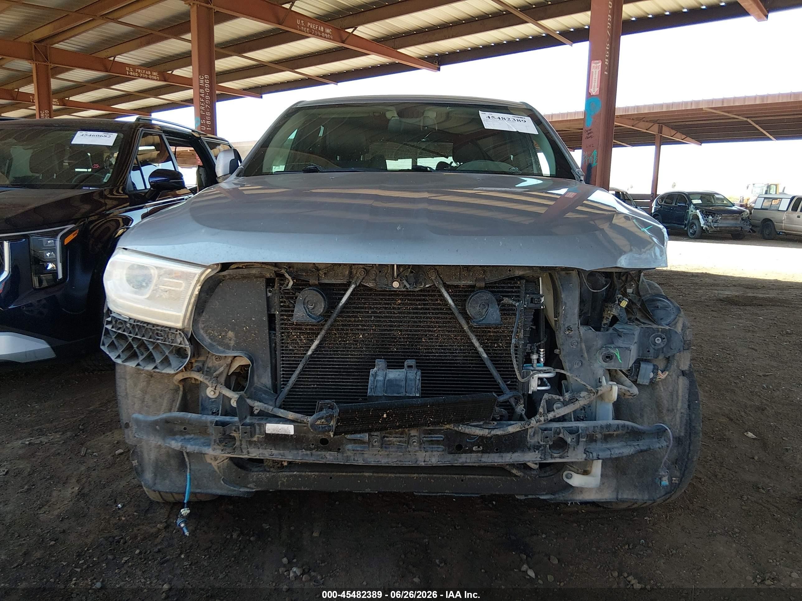 2014 Dodge Durango Limited Серебряный vin: 1C4RDJDG3EC286828
