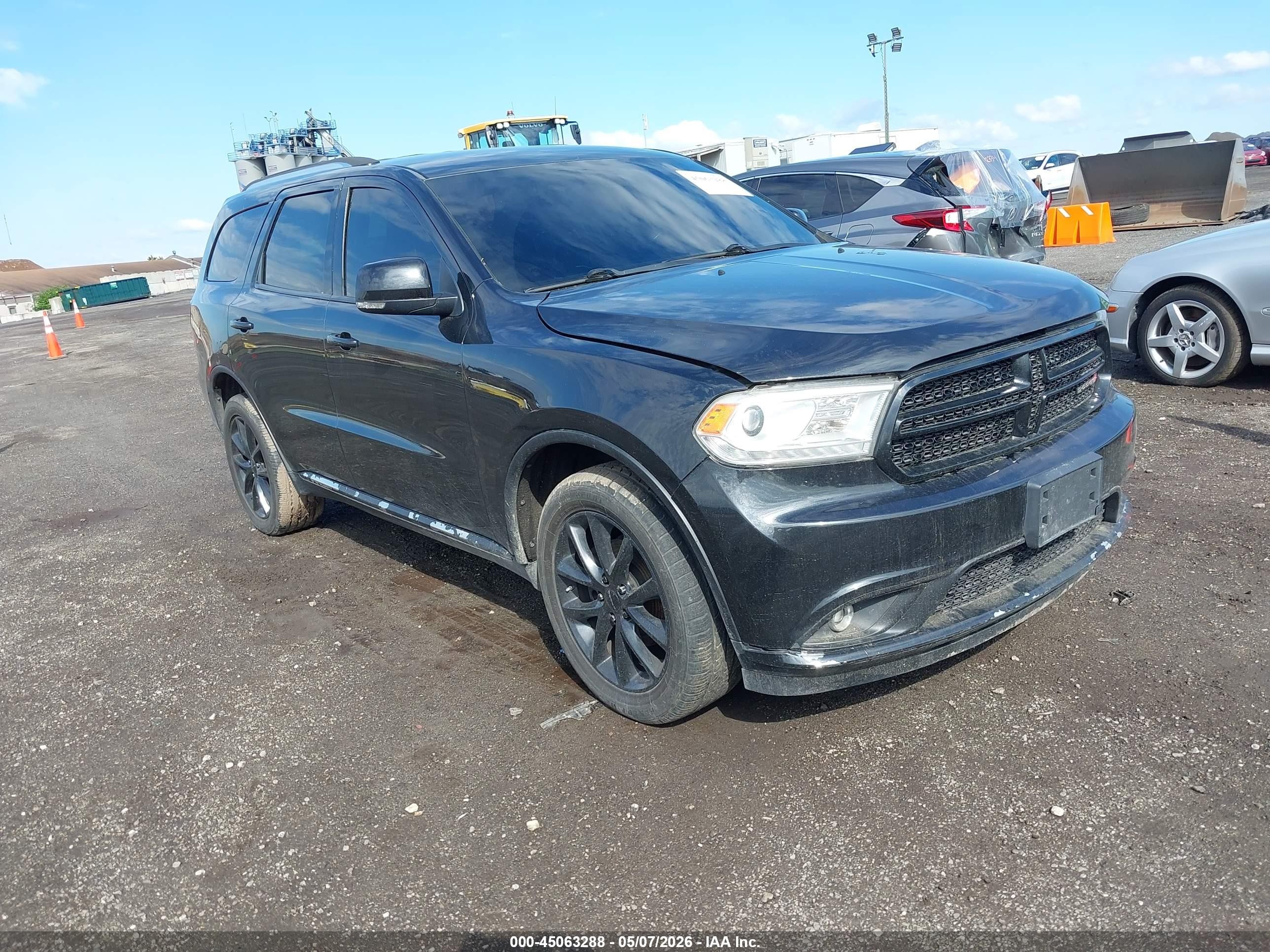 2014 Dodge Durango Limited Black vin: 1C4RDJDG3EC326860