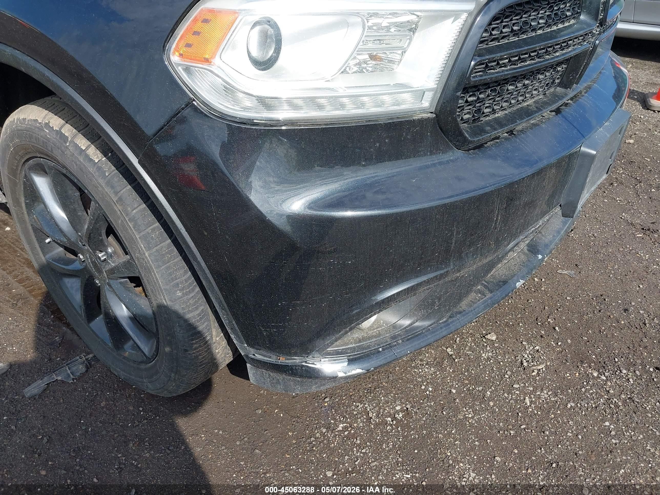 2014 Dodge Durango Limited Черный vin: 1C4RDJDG3EC326860