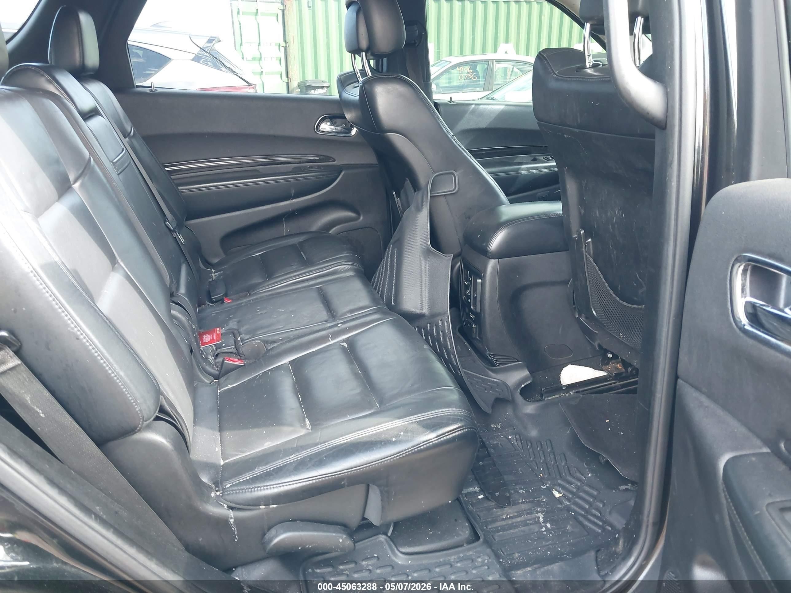 2014 Dodge Durango Limited Черный vin: 1C4RDJDG3EC326860