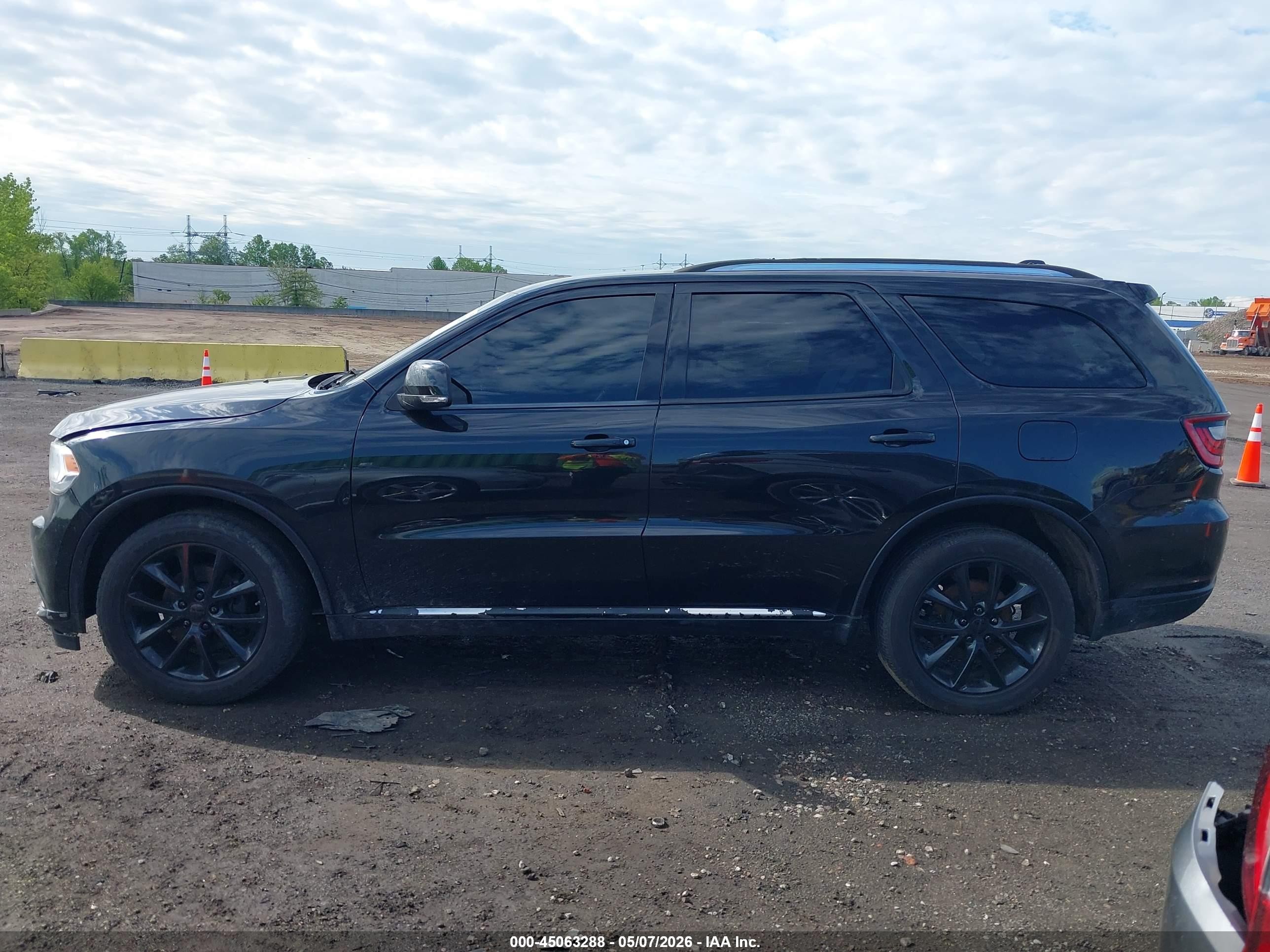 2014 Dodge Durango Limited Черный vin: 1C4RDJDG3EC326860