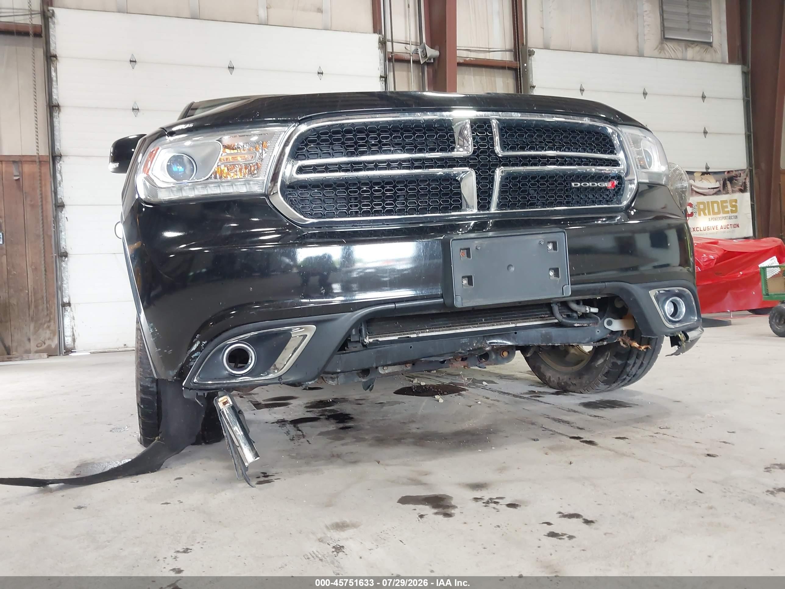 2014 Dodge Durango Limited Черный vin: 1C4RDJDG3EC332447