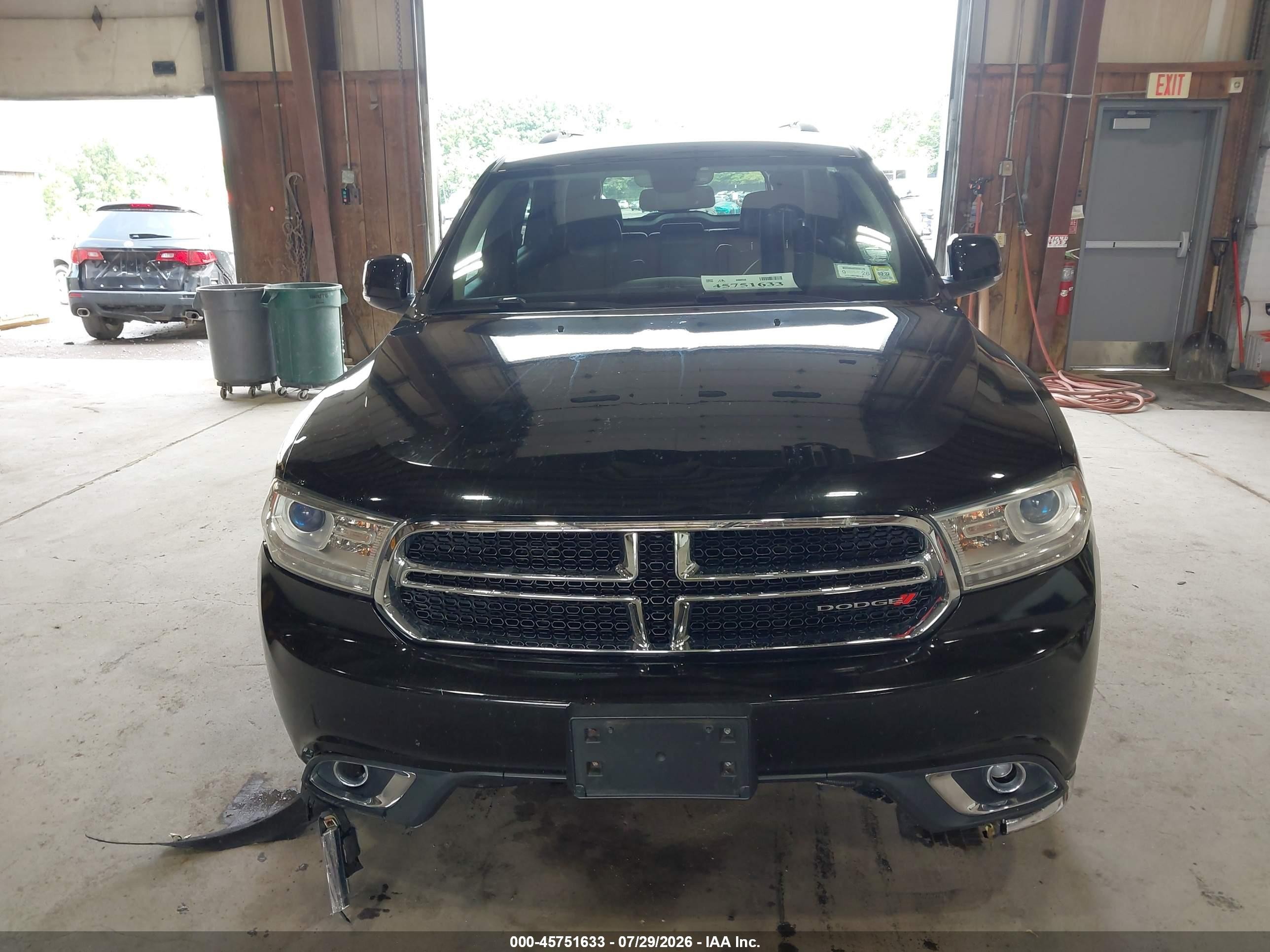 2014 Dodge Durango Limited Черный vin: 1C4RDJDG3EC332447