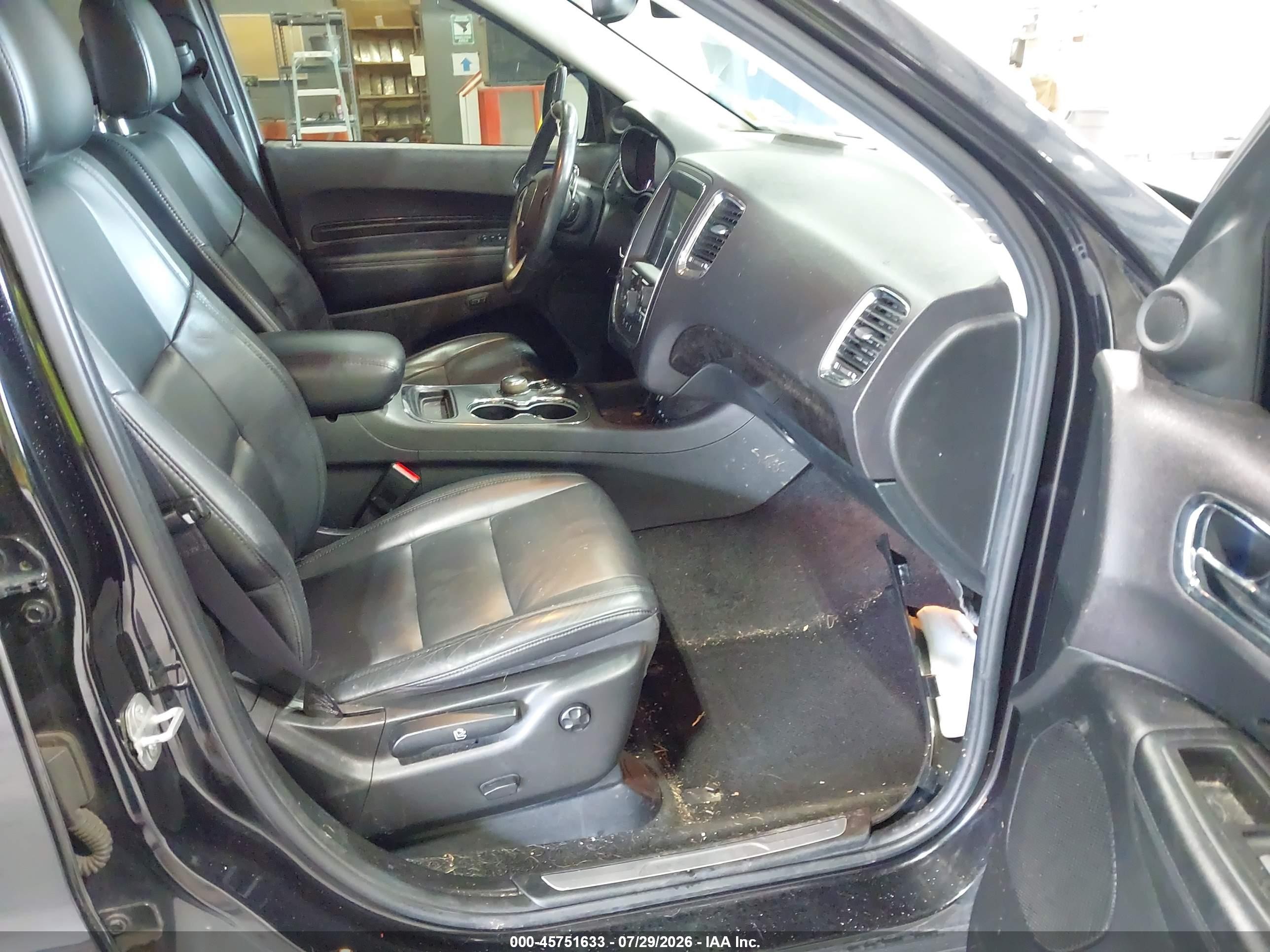 2014 Dodge Durango Limited Черный vin: 1C4RDJDG3EC332447