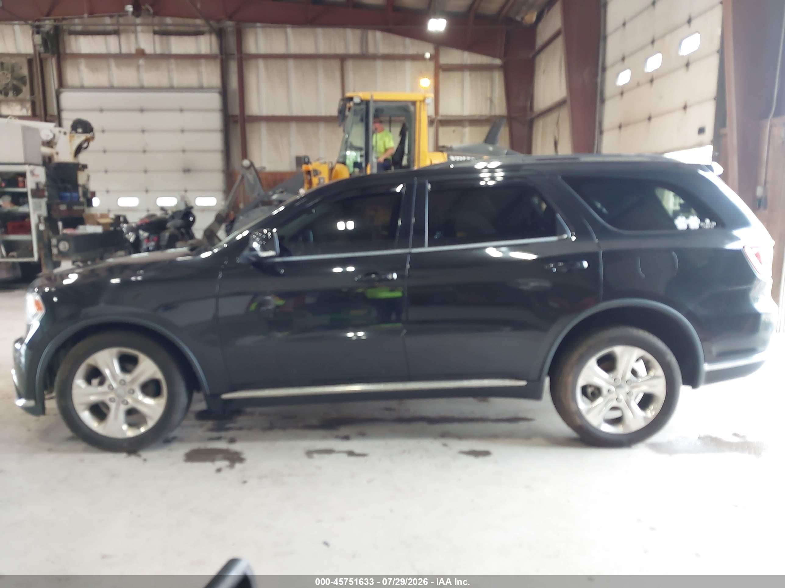 2014 Dodge Durango Limited Черный vin: 1C4RDJDG3EC332447