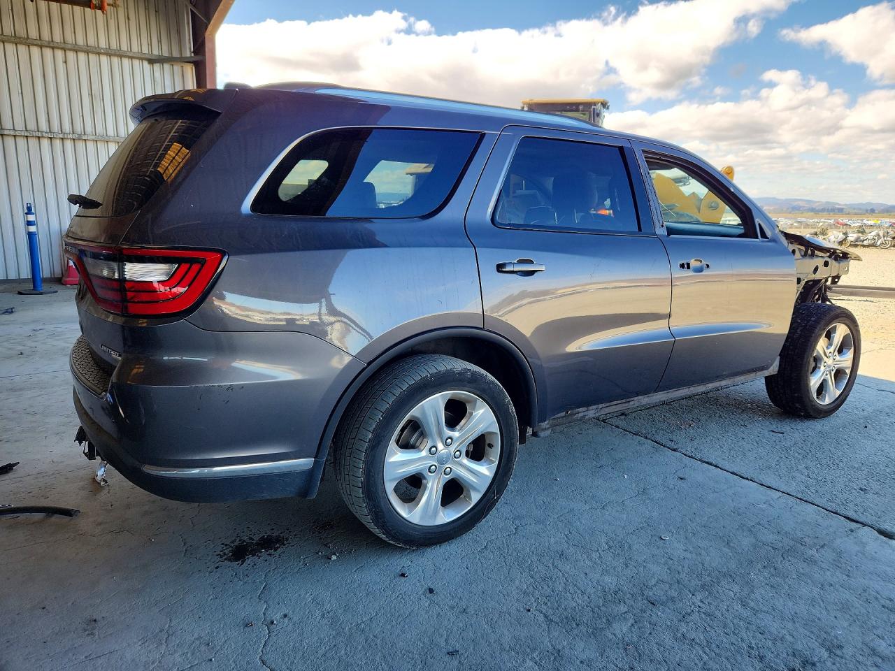 2014 Dodge Durango Limited Gray vin: 1C4RDJDG3EC468738