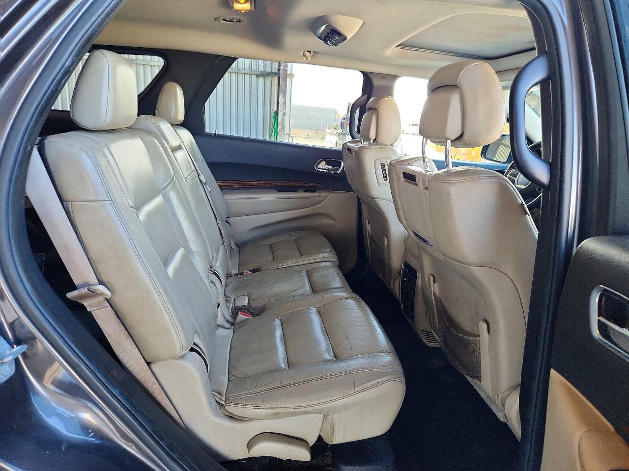 2014 Dodge Durango Limited Gray vin: 1C4RDJDG3EC468738
