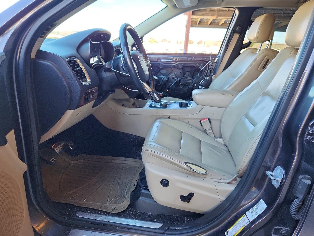 2014 Dodge Durango Limited Gray vin: 1C4RDJDG3EC468738