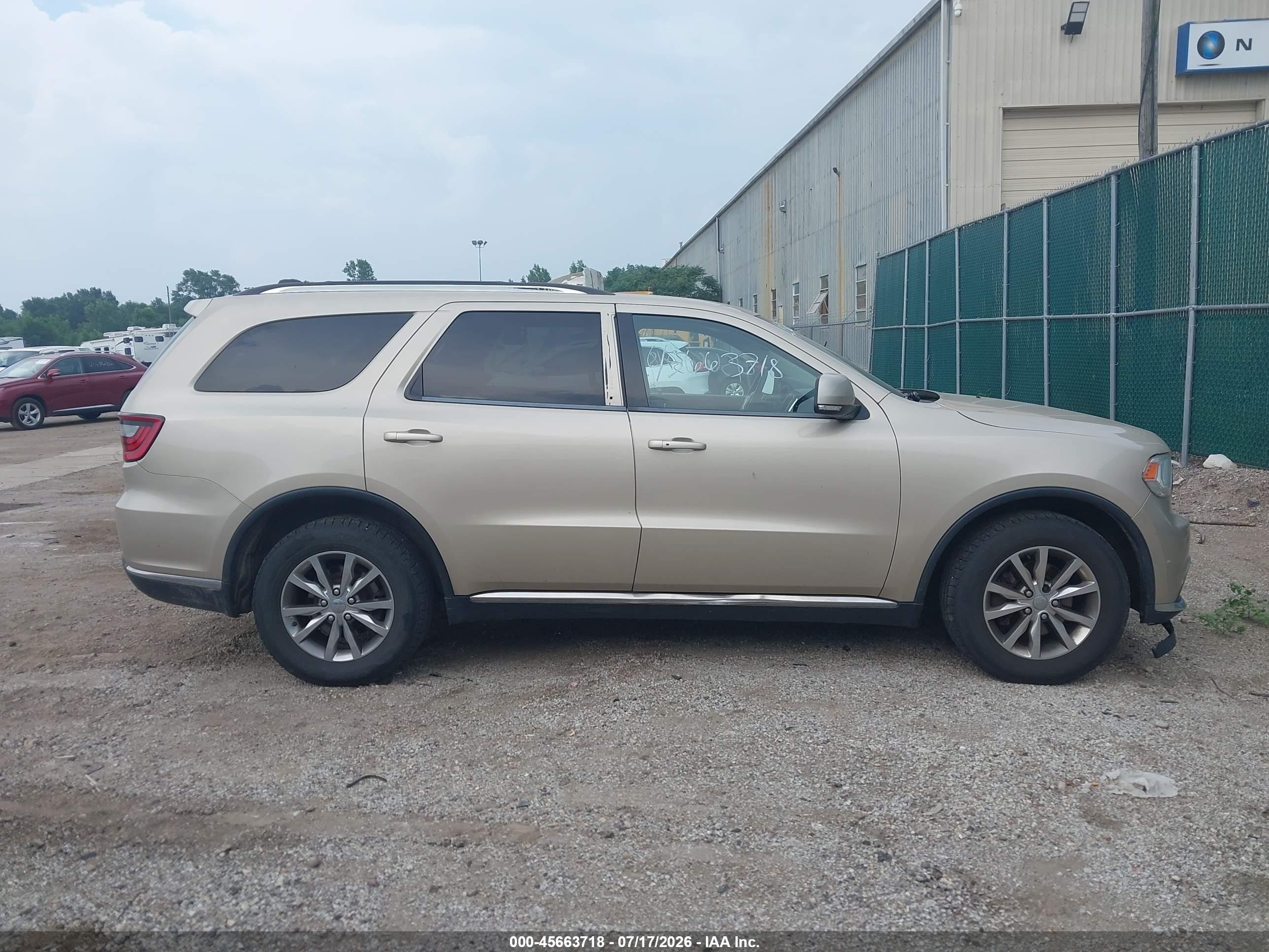 2014 Dodge Durango Limited Желто-коричневый vin: 1C4RDJDG3EC475365