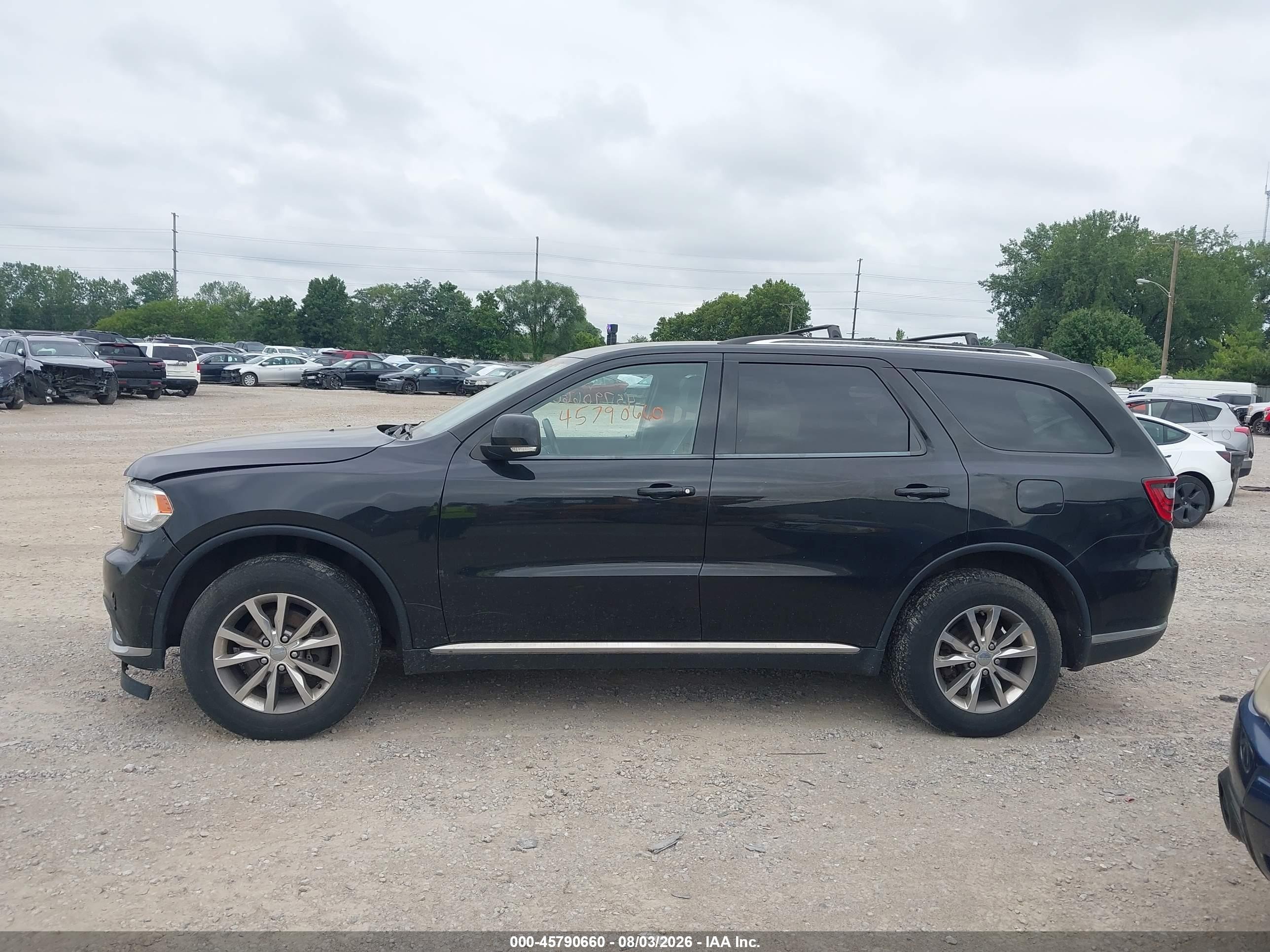 2014 Dodge Durango Limited Black vin: 1C4RDJDG3EC481747