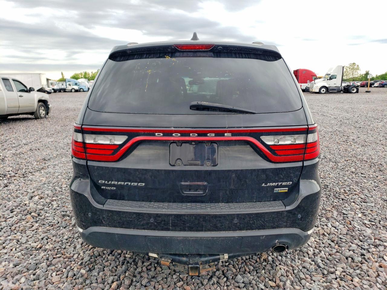 2015 Dodge Durango Limited Черный vin: 1C4RDJDG3FC781970