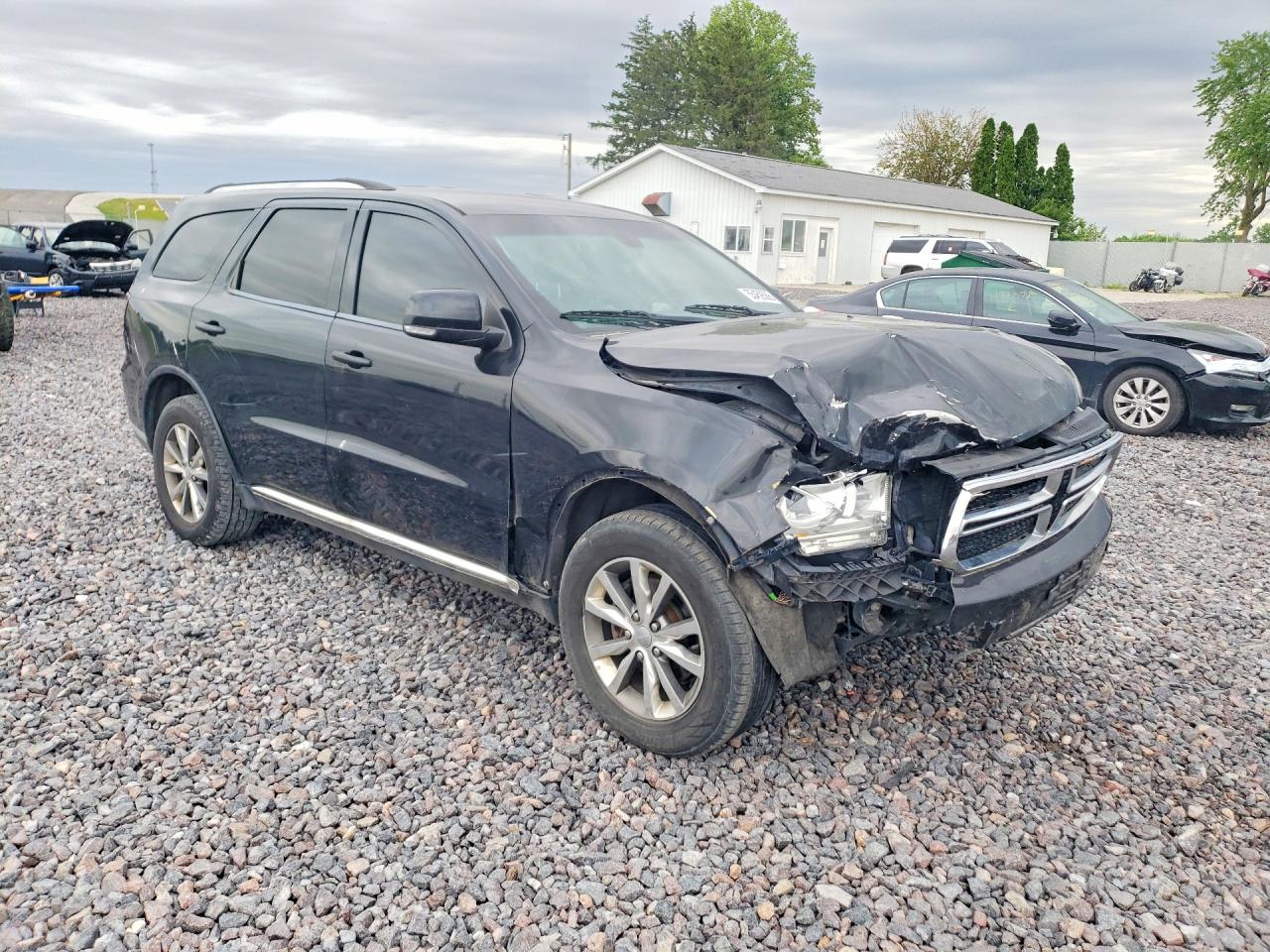 2015 Dodge Durango Limited Черный vin: 1C4RDJDG3FC781970