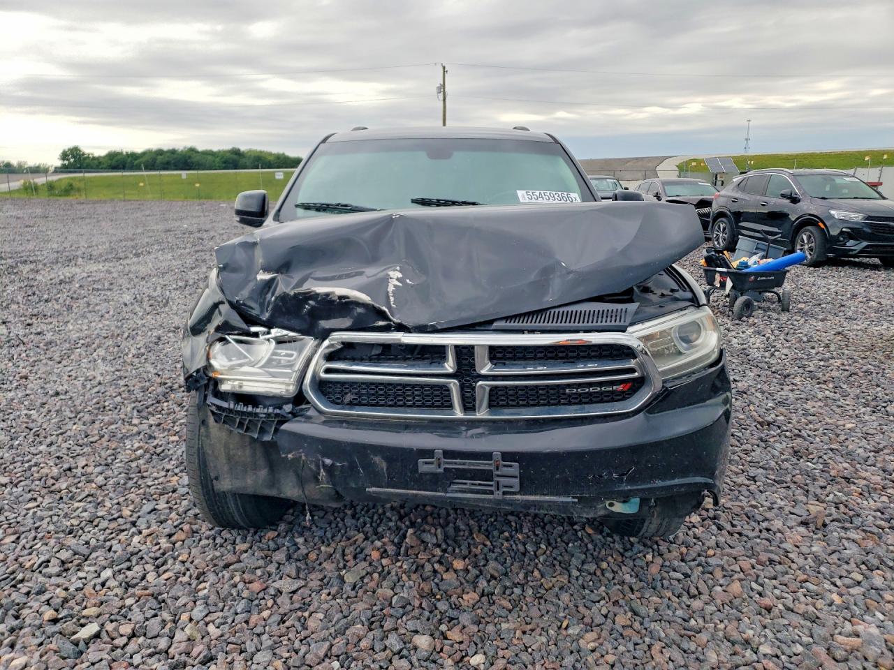 2015 Dodge Durango Limited Черный vin: 1C4RDJDG3FC781970