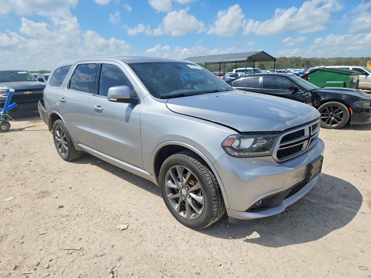 2015 Dodge Durango Limited Silver vin: 1C4RDJDG3FC830018