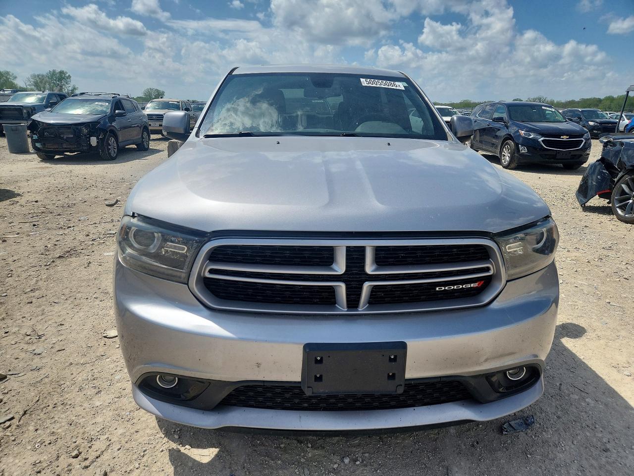 2015 Dodge Durango Limited Silver vin: 1C4RDJDG3FC830018