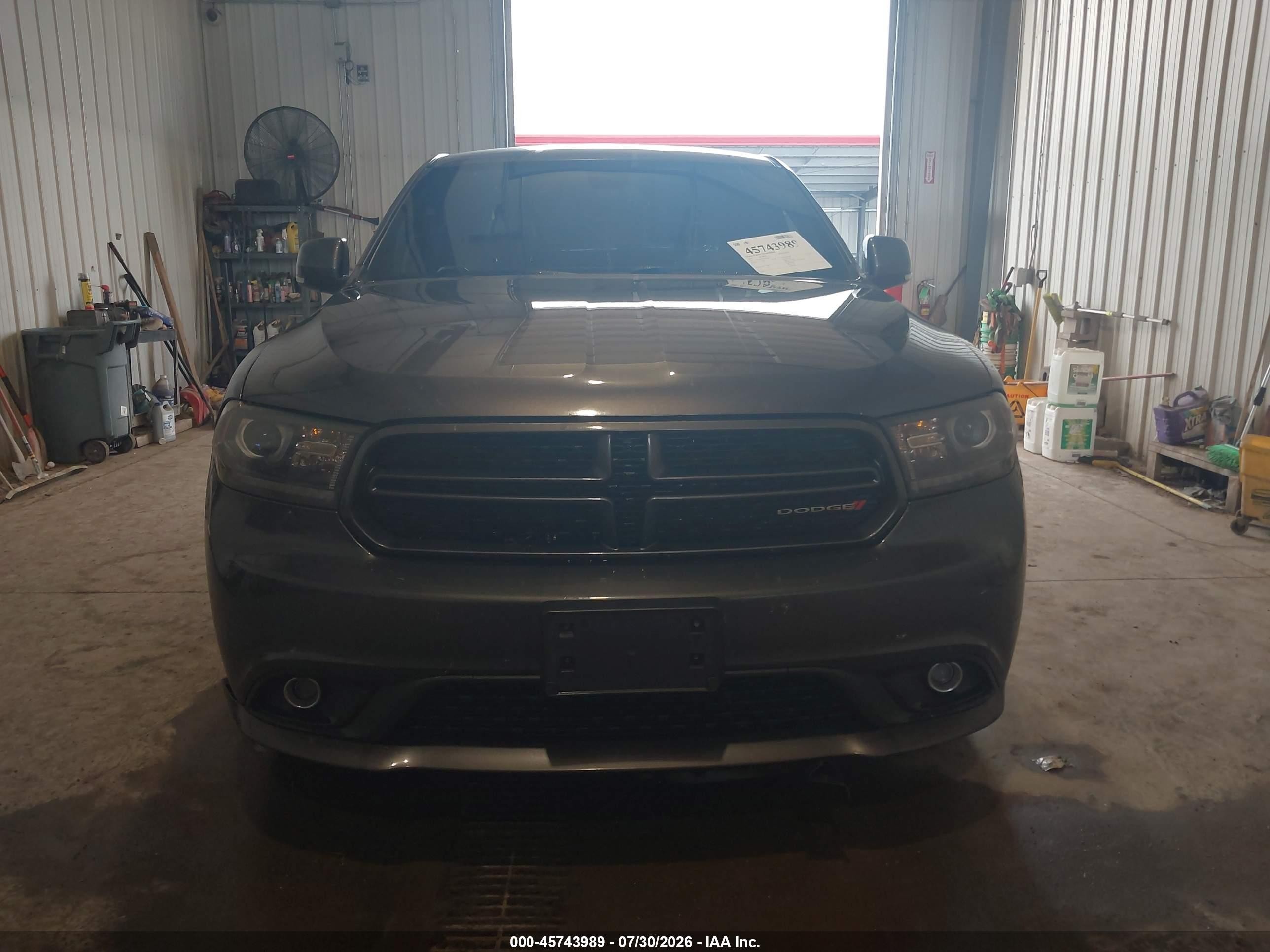 2015 Dodge Durango Limited Gray vin: 1C4RDJDG3FC904666