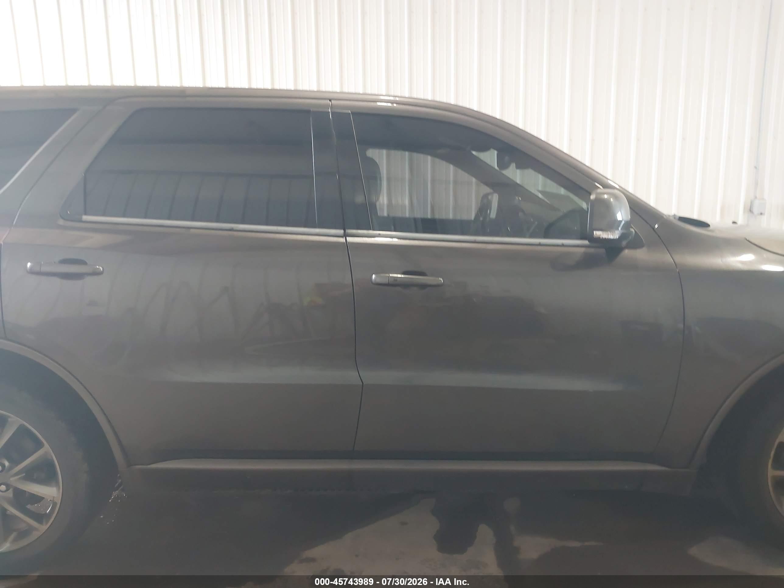 2015 Dodge Durango Limited Gray vin: 1C4RDJDG3FC904666