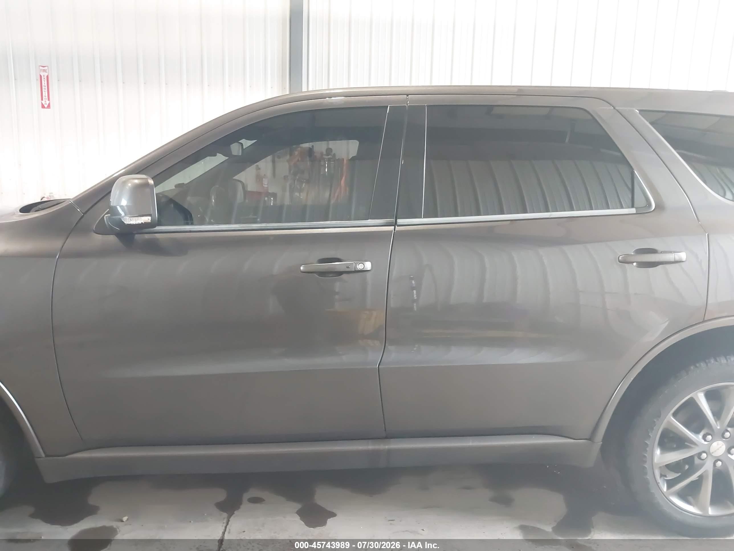 2015 Dodge Durango Limited Gray vin: 1C4RDJDG3FC904666