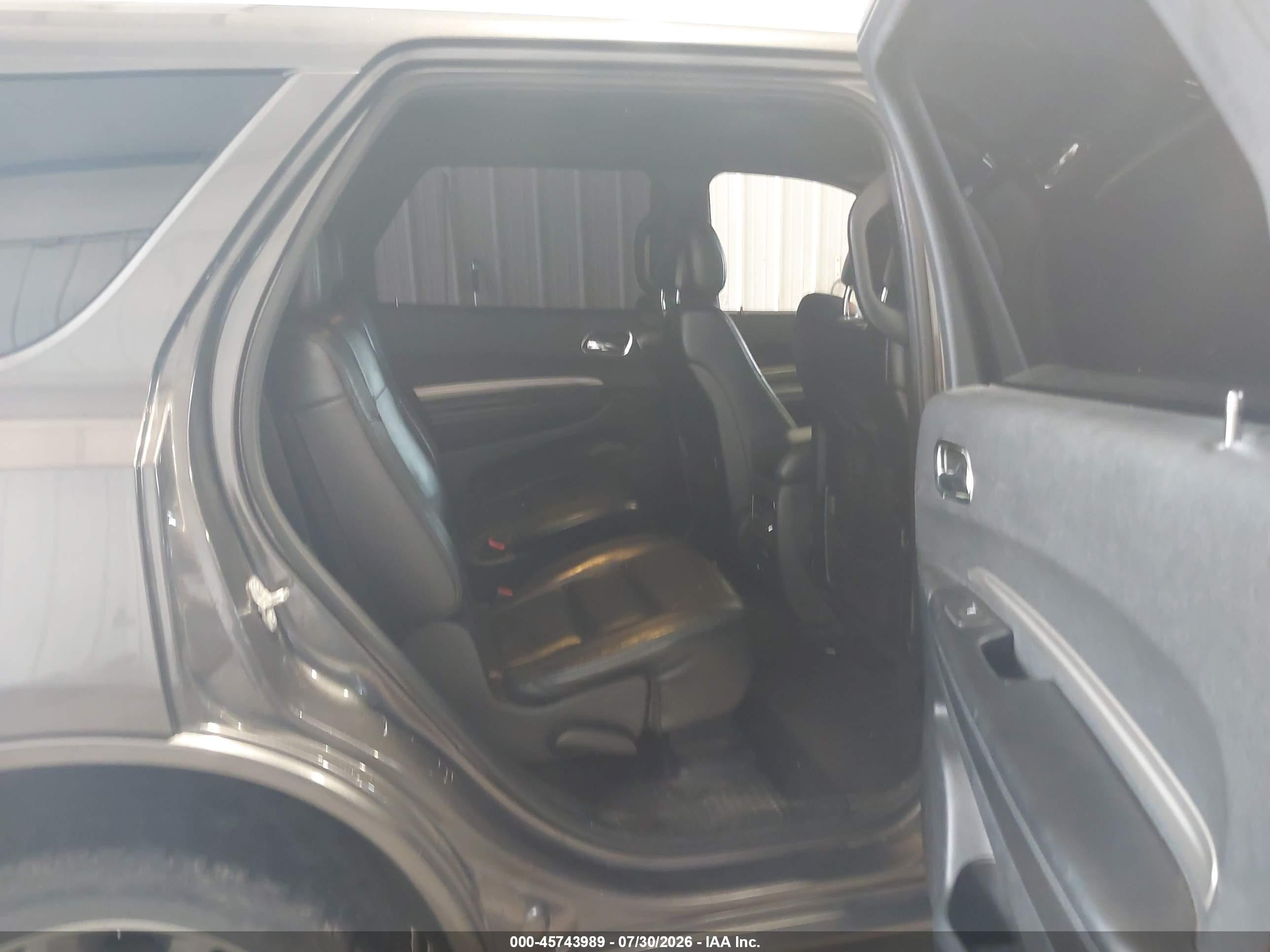 2015 Dodge Durango Limited Gray vin: 1C4RDJDG3FC904666