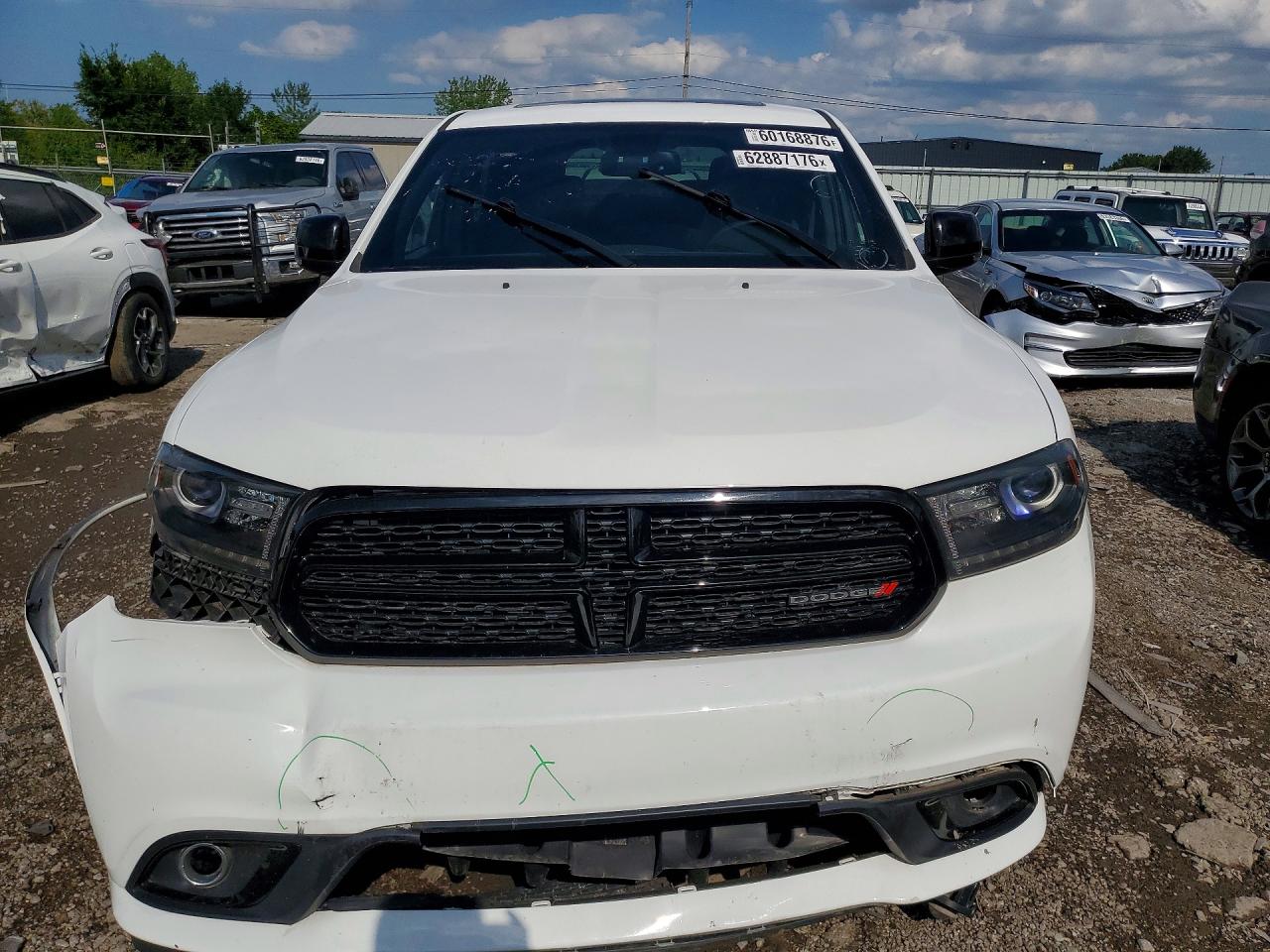 2015 Dodge Durango Limited White vin: 1C4RDJDG3FC923590