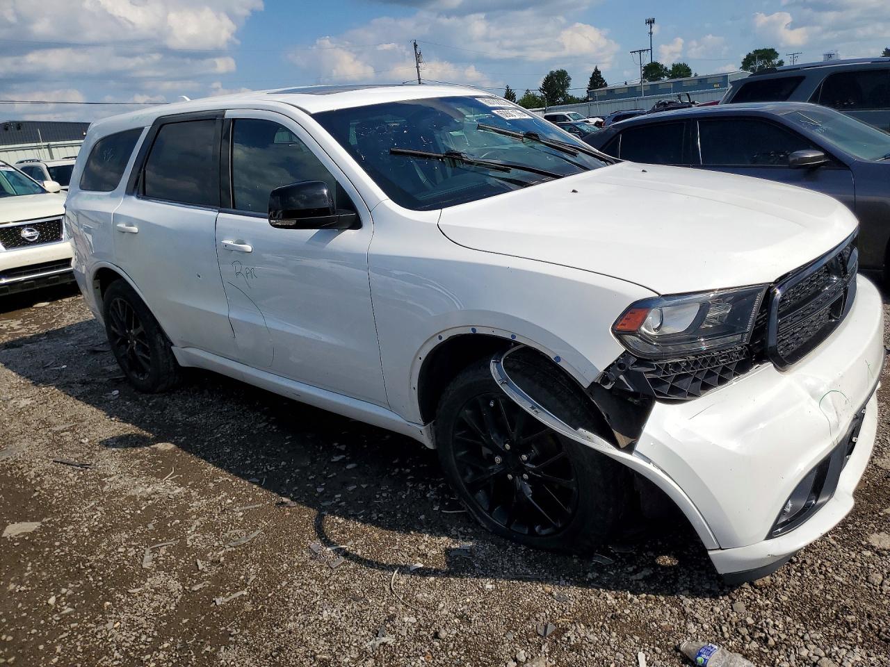 2015 Dodge Durango Limited White vin: 1C4RDJDG3FC923590