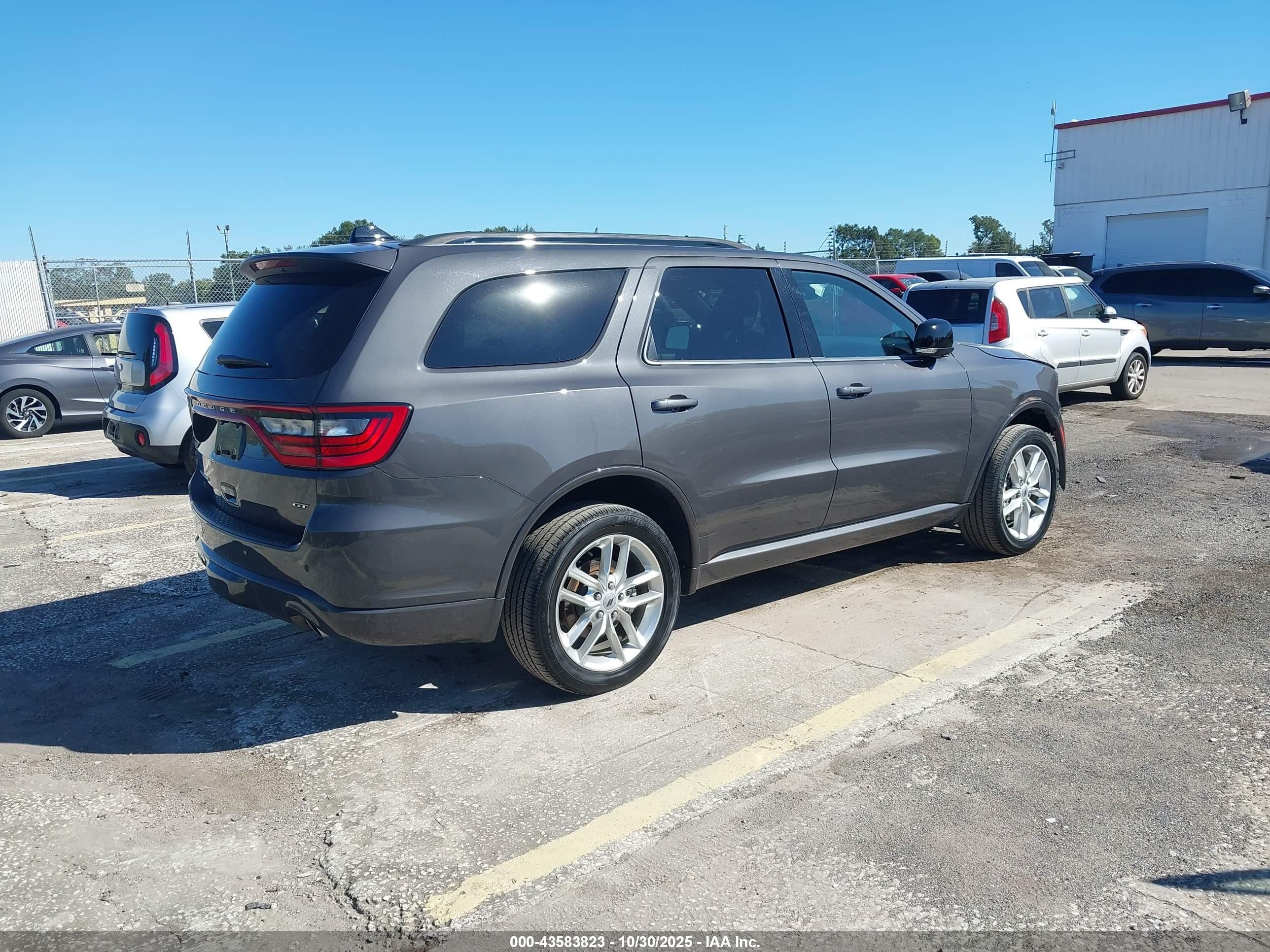 2024 Dodge Durango Gt Plus Awd Серый vin: 1C4RDJDG3RC207793