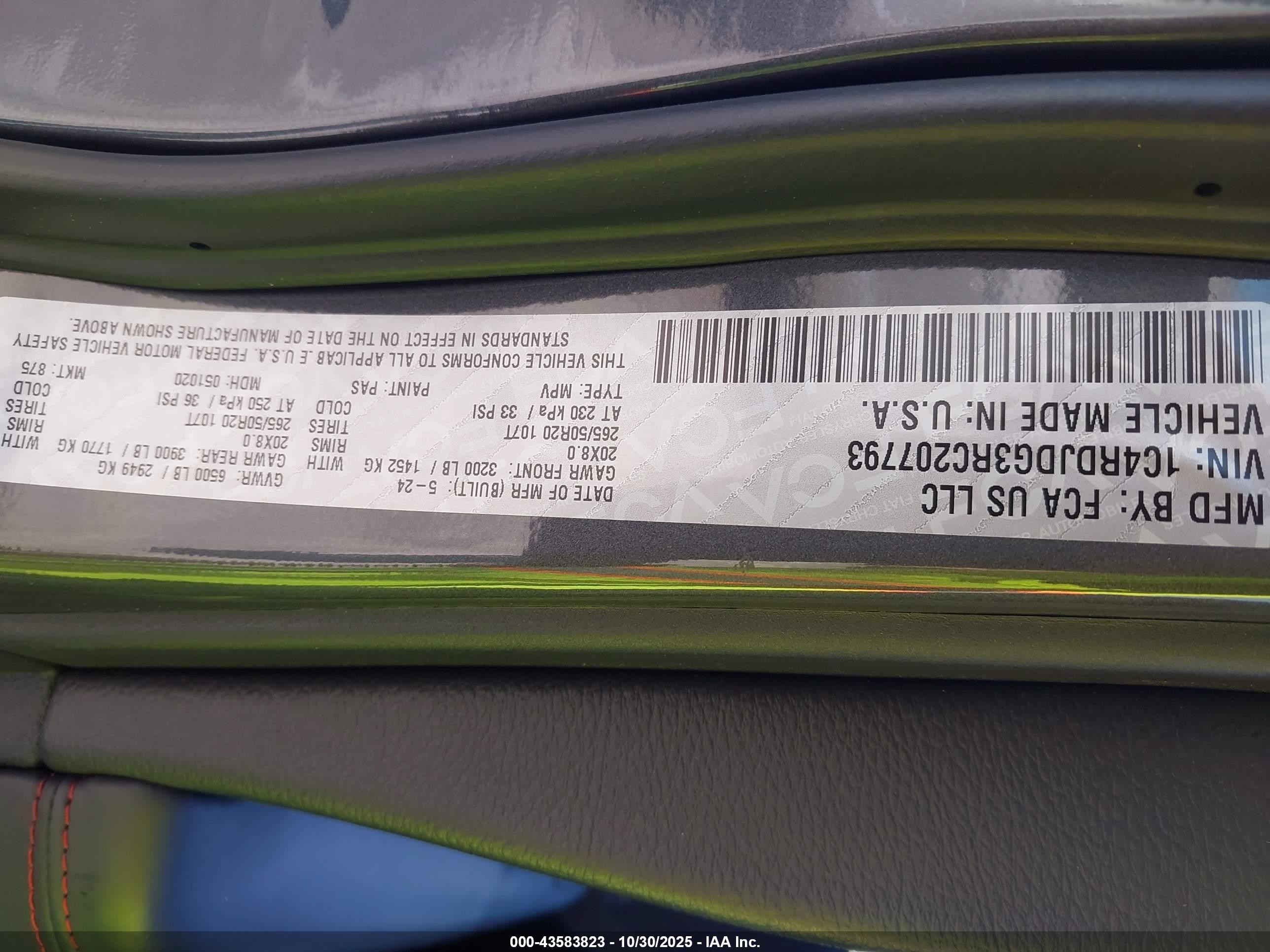 2024 Dodge Durango Gt Plus Awd Серый vin: 1C4RDJDG3RC207793