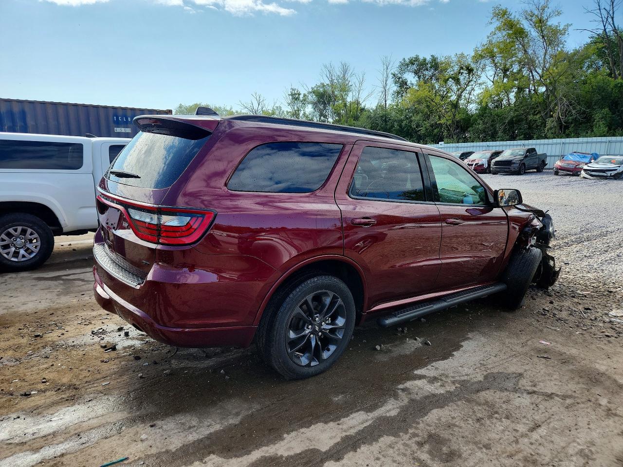 2024 Dodge Durango Gt Burgundy vin: 1C4RDJDG3RC250806
