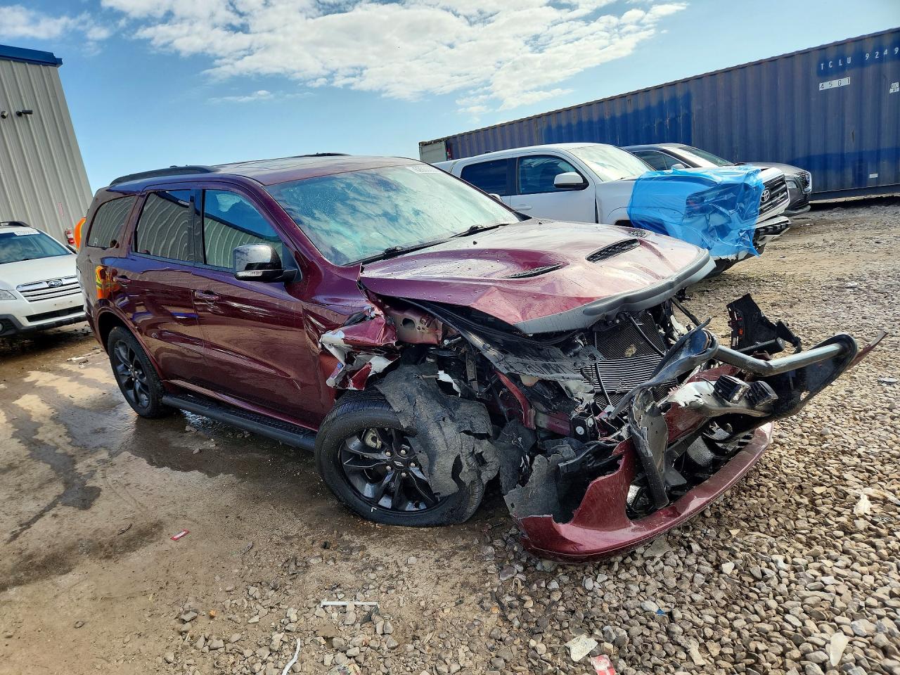 2024 Dodge Durango Gt Burgundy vin: 1C4RDJDG3RC250806
