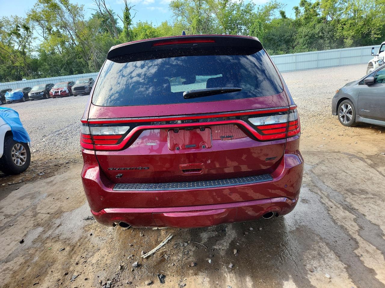 2024 Dodge Durango Gt Burgundy vin: 1C4RDJDG3RC250806