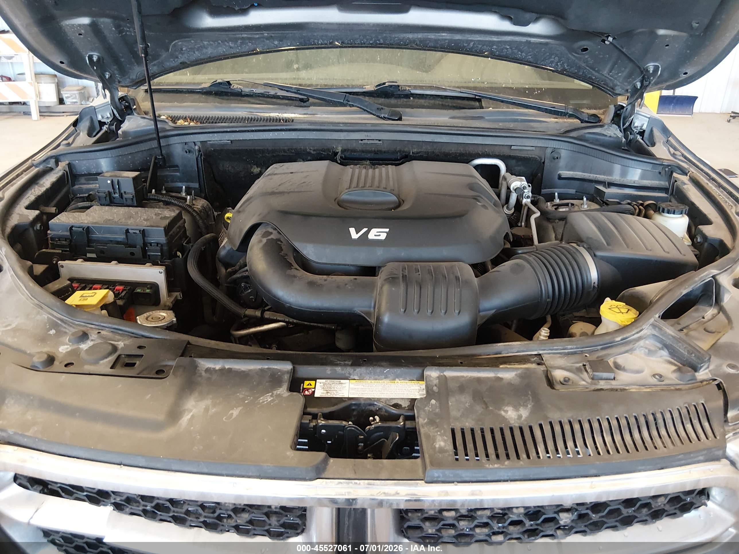 2012 Dodge Durango Crew Gray vin: 1C4RDJDG4CC112666