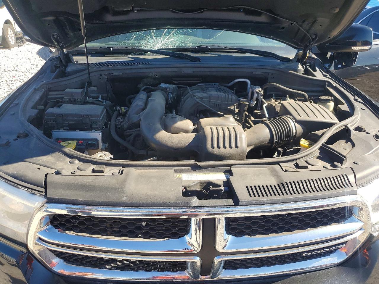 2012 Dodge Durango Crew Black vin: 1C4RDJDG4CC153251