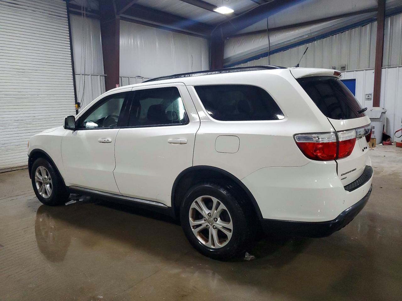 2012 Dodge Durango Crew White vin: 1C4RDJDG4CC153654